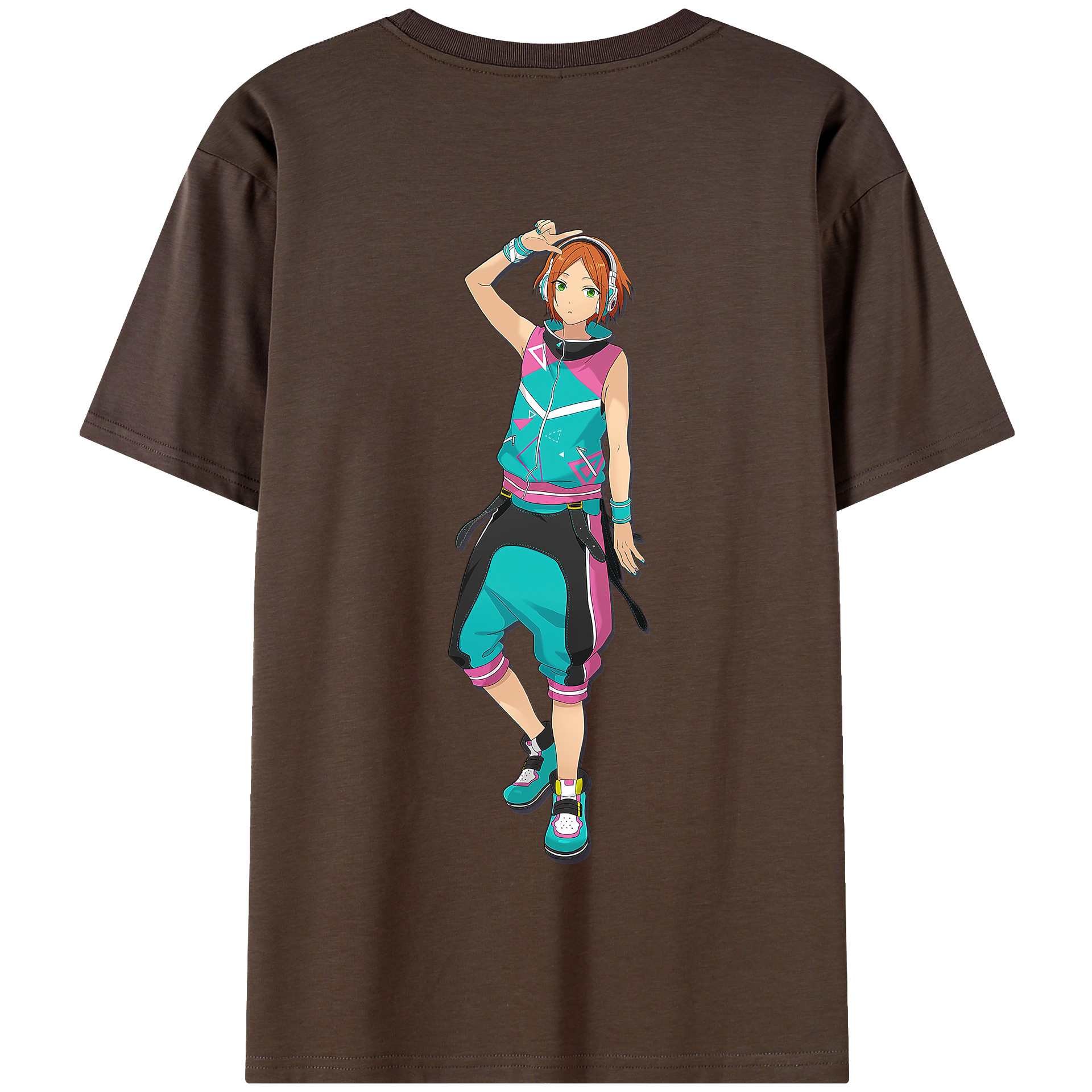（画像用） あんさんぶるスターズ! Ensemble Stars 綿100％半袖Tシャツ（背面プリント）