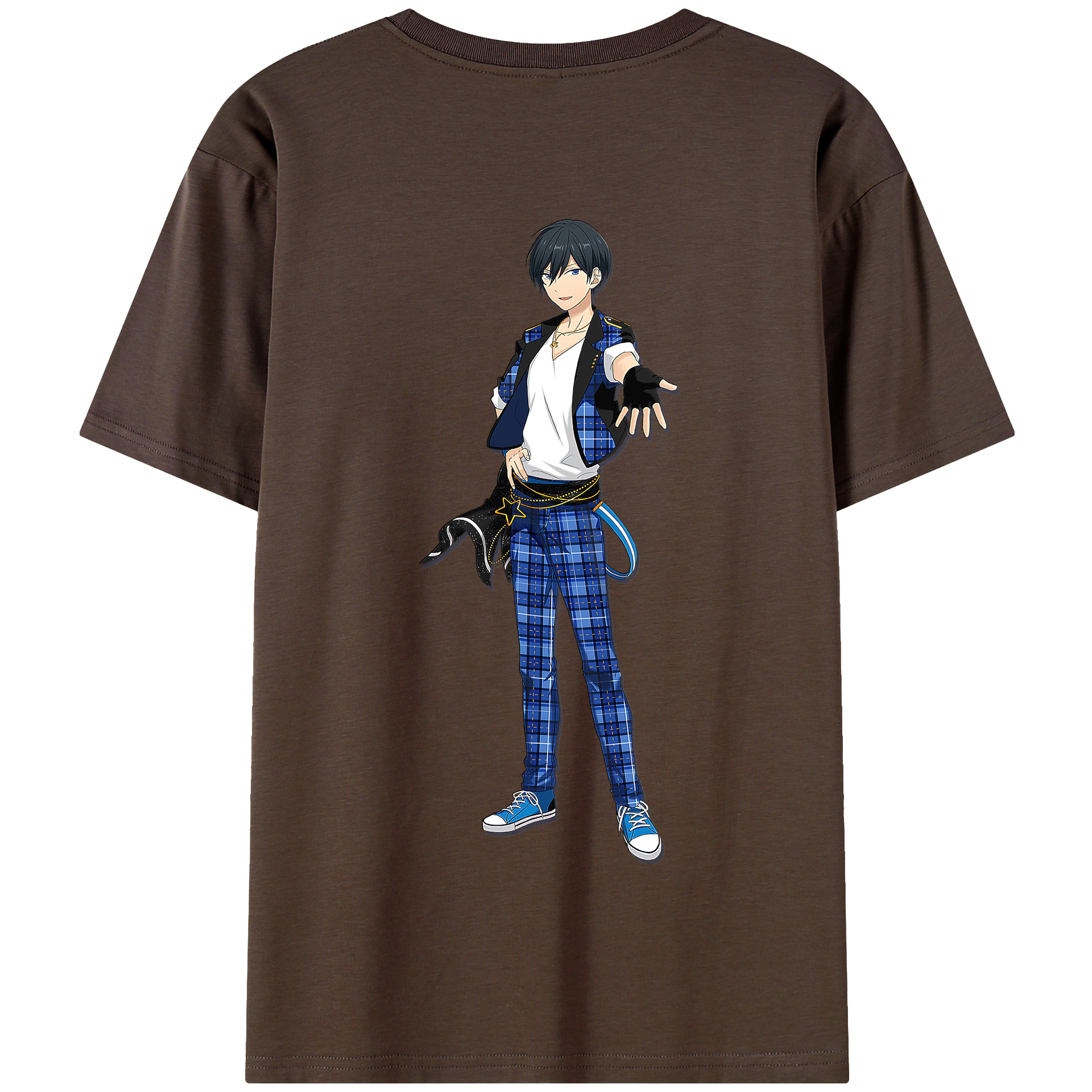 （画像用） あんさんぶるスターズ! Ensemble Stars 綿100％半袖Tシャツ（背面プリント）
