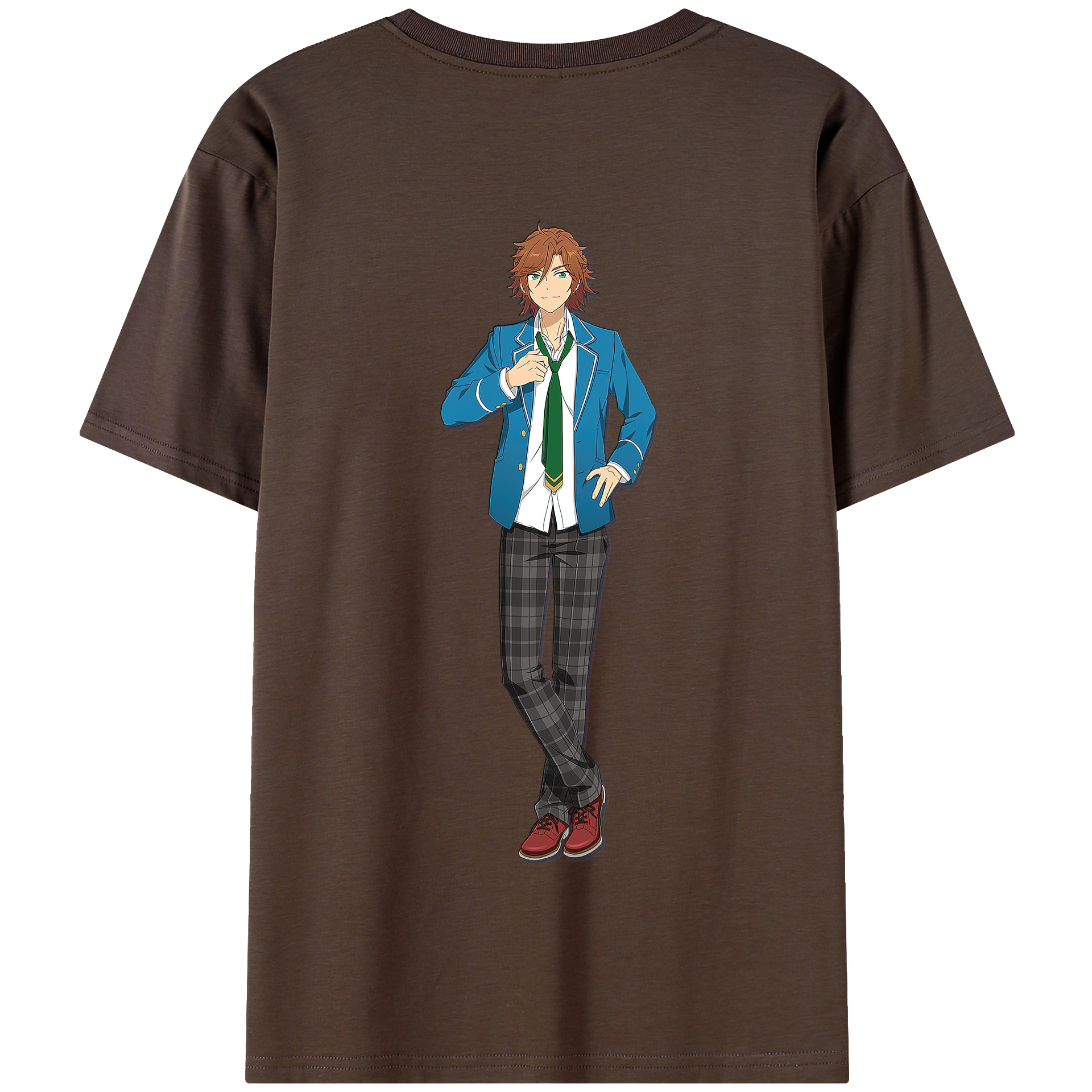 （画像用） あんさんぶるスターズ! Ensemble Stars 綿100％半袖Tシャツ（背面プリント）