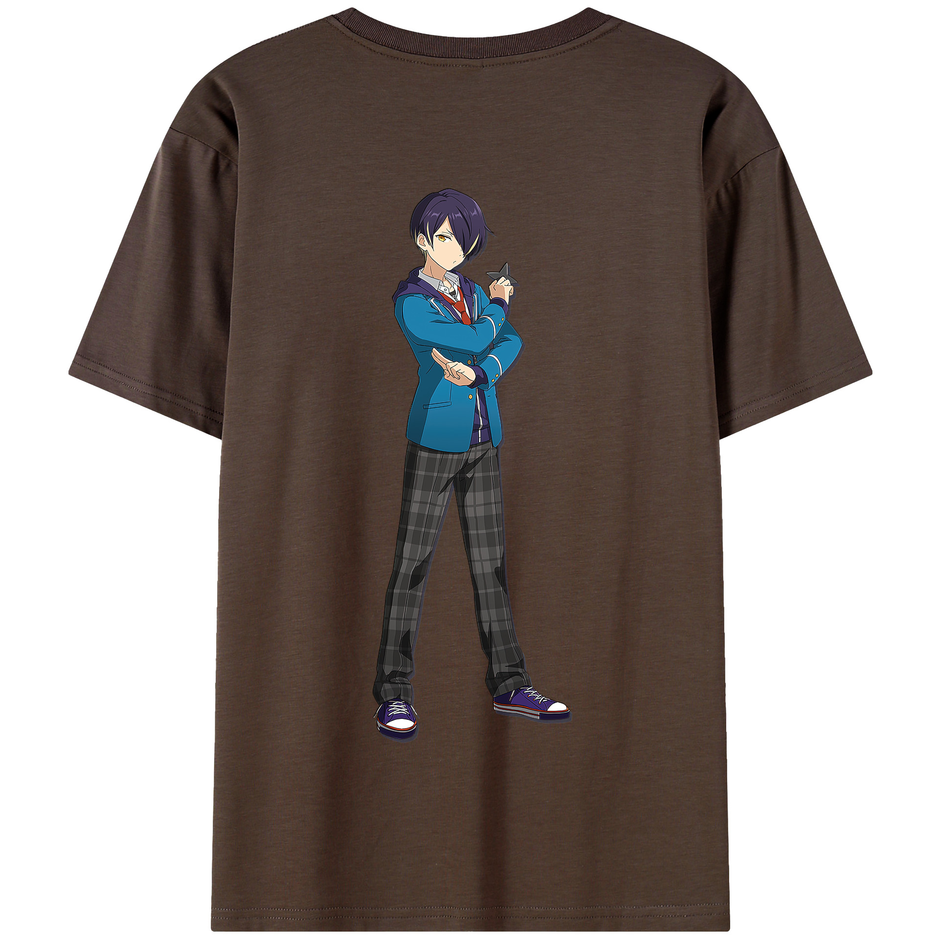 （画像用） あんさんぶるスターズ! Ensemble Stars 綿100％半袖Tシャツ（背面プリント）