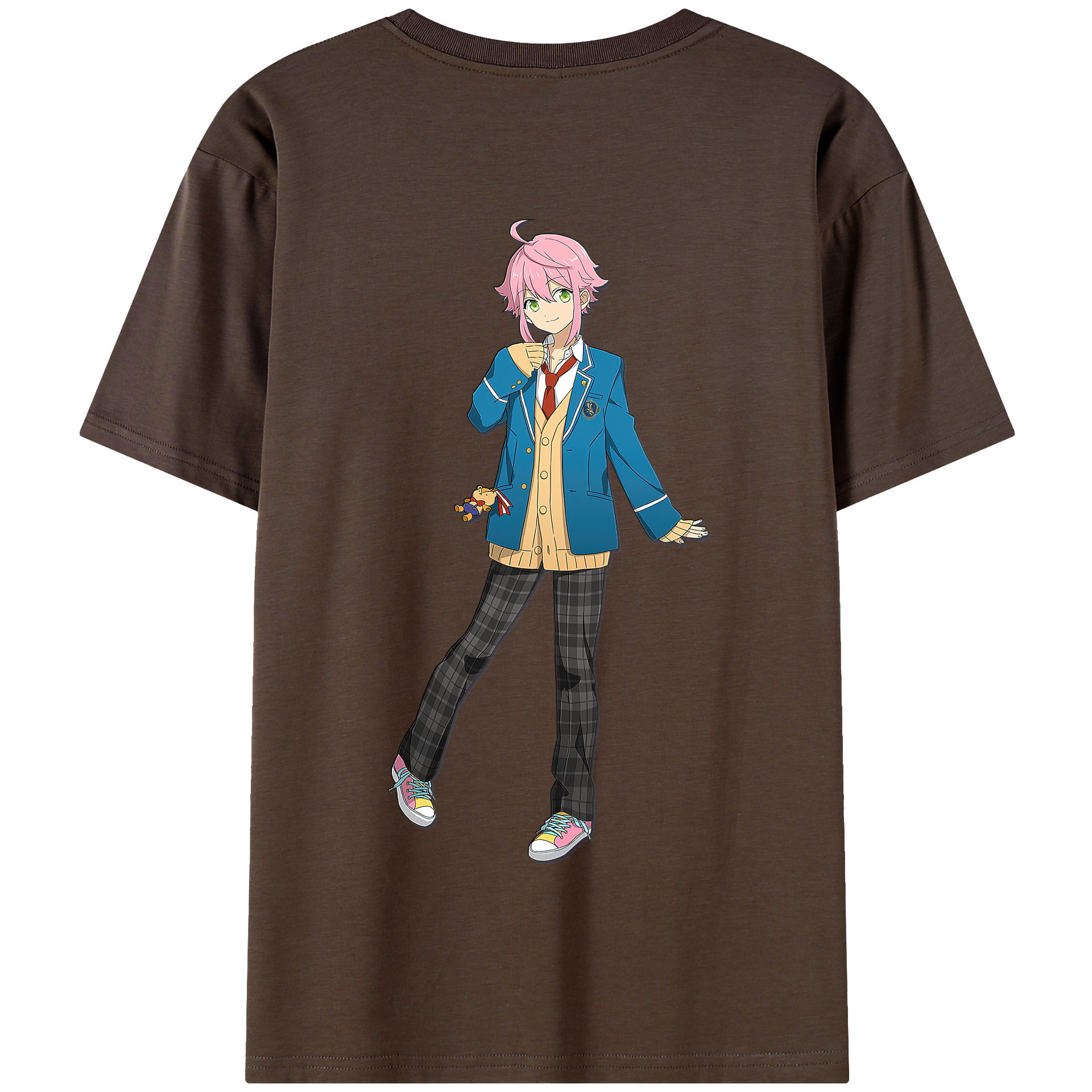 （画像用） あんさんぶるスターズ! Ensemble Stars 綿100％半袖Tシャツ（背面プリント）