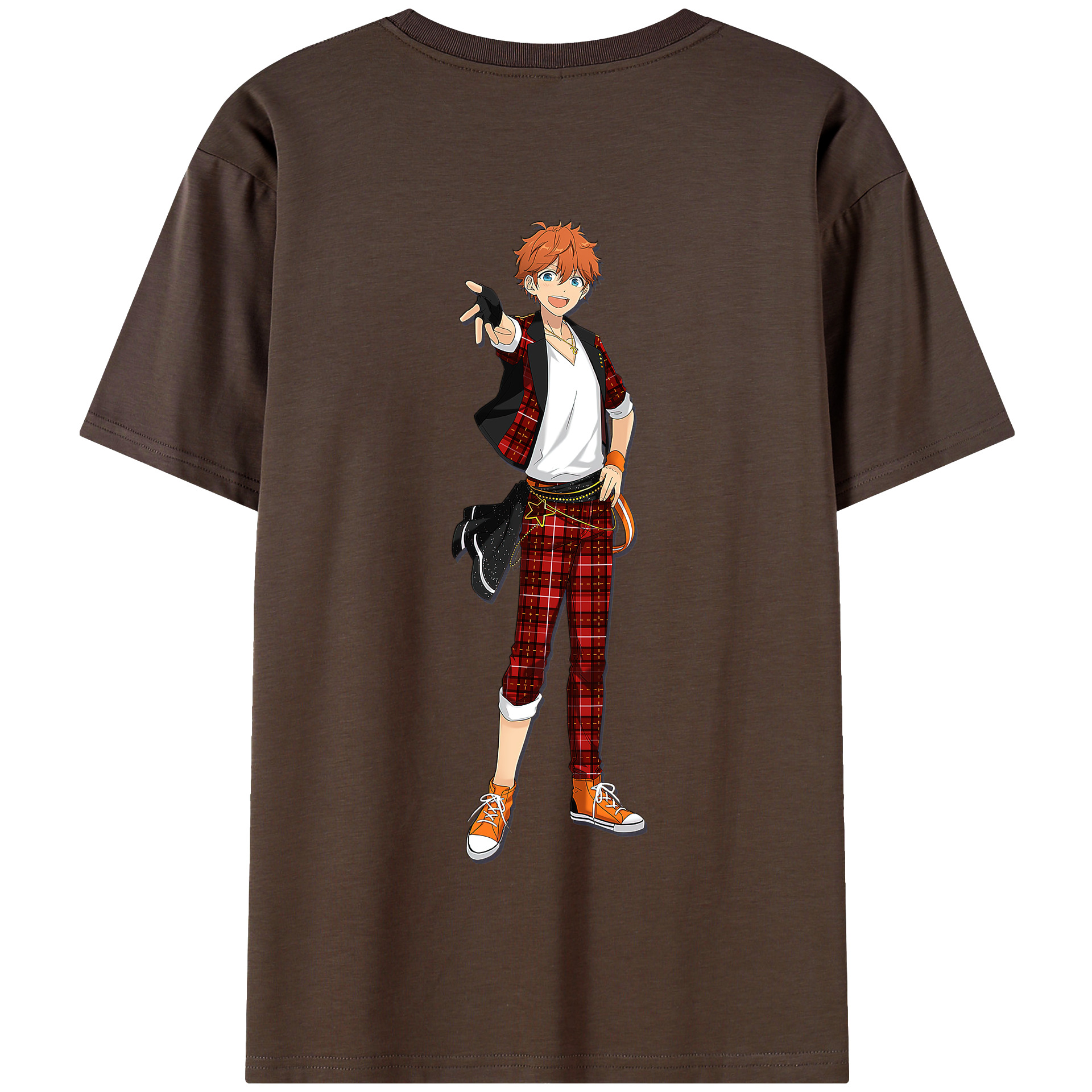 （画像用） あんさんぶるスターズ! Ensemble Stars 綿100％半袖Tシャツ（背面プリント）
