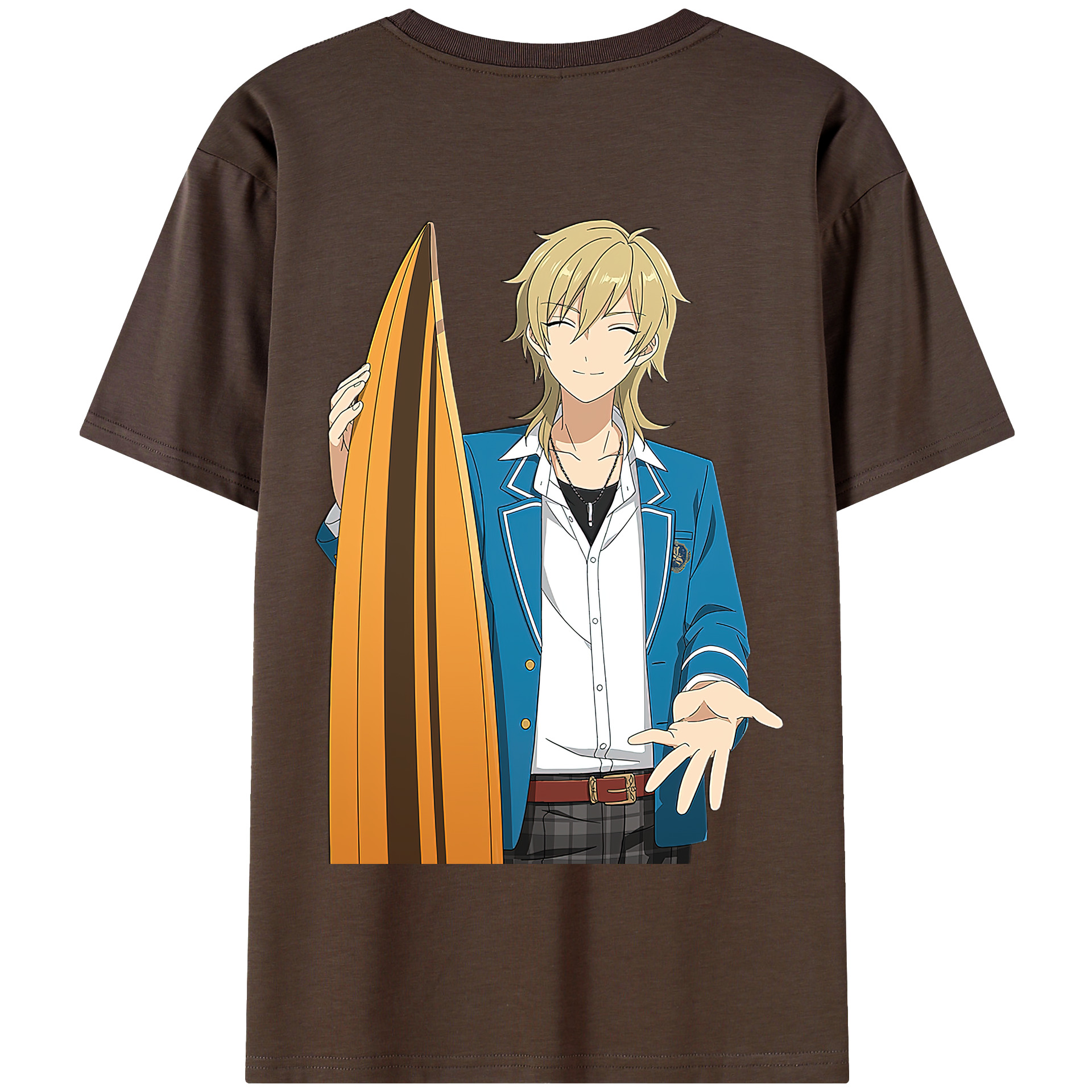 （画像用） あんさんぶるスターズ! Ensemble Stars 綿100％半袖Tシャツ（背面プリント）