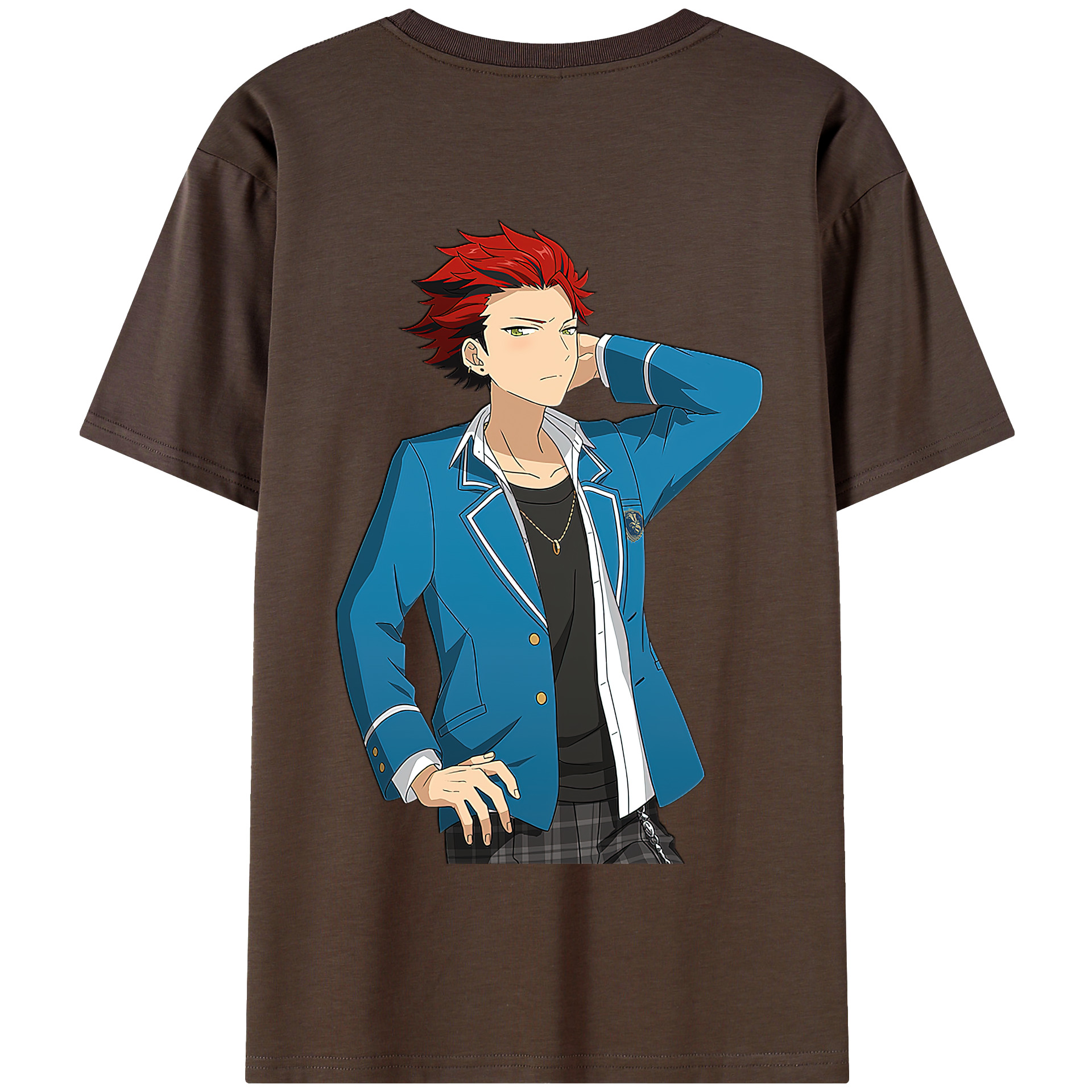 （画像用） あんさんぶるスターズ! Ensemble Stars 綿100％半袖Tシャツ（背面プリント）