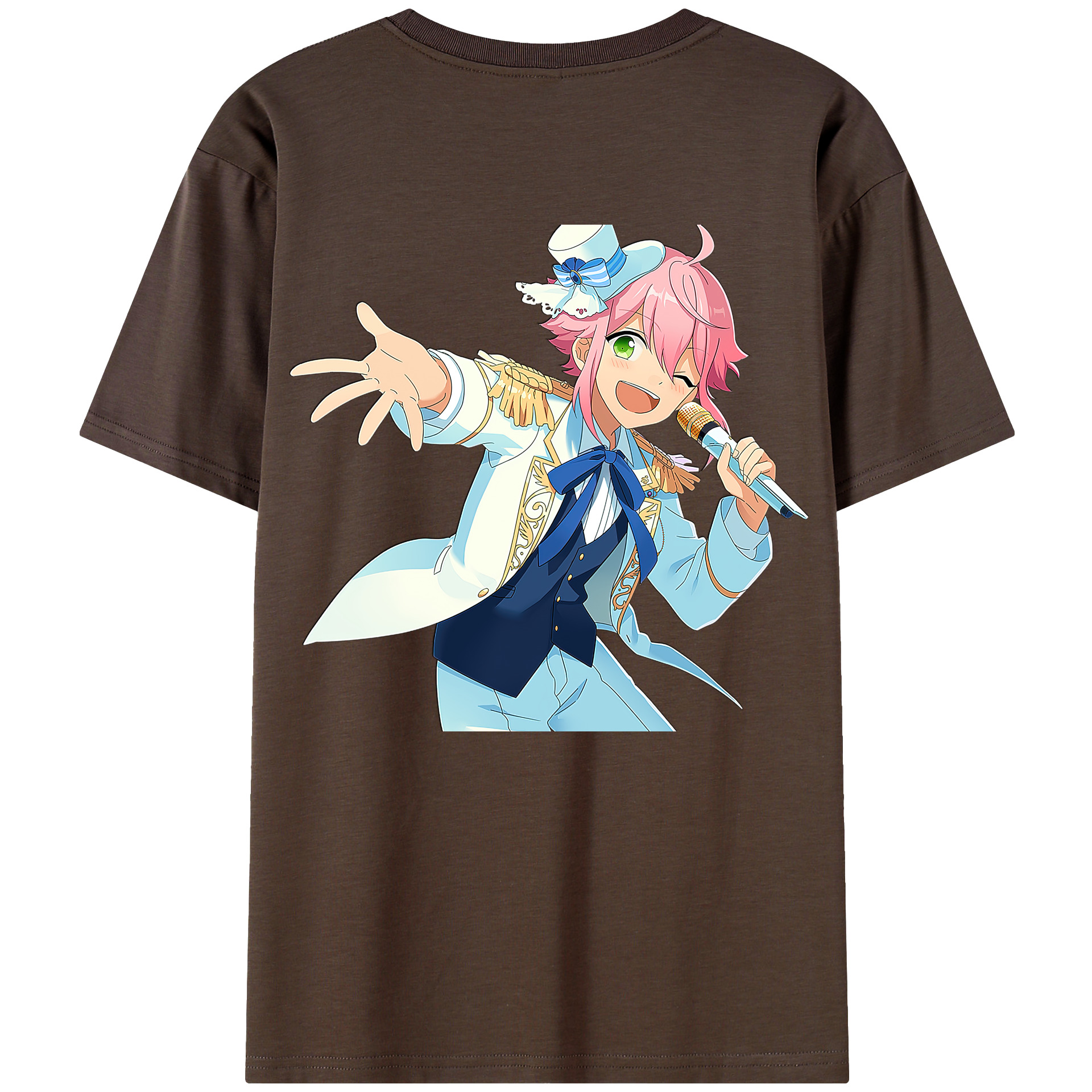 （画像用） あんさんぶるスターズ! Ensemble Stars 綿100％半袖Tシャツ（背面プリント）