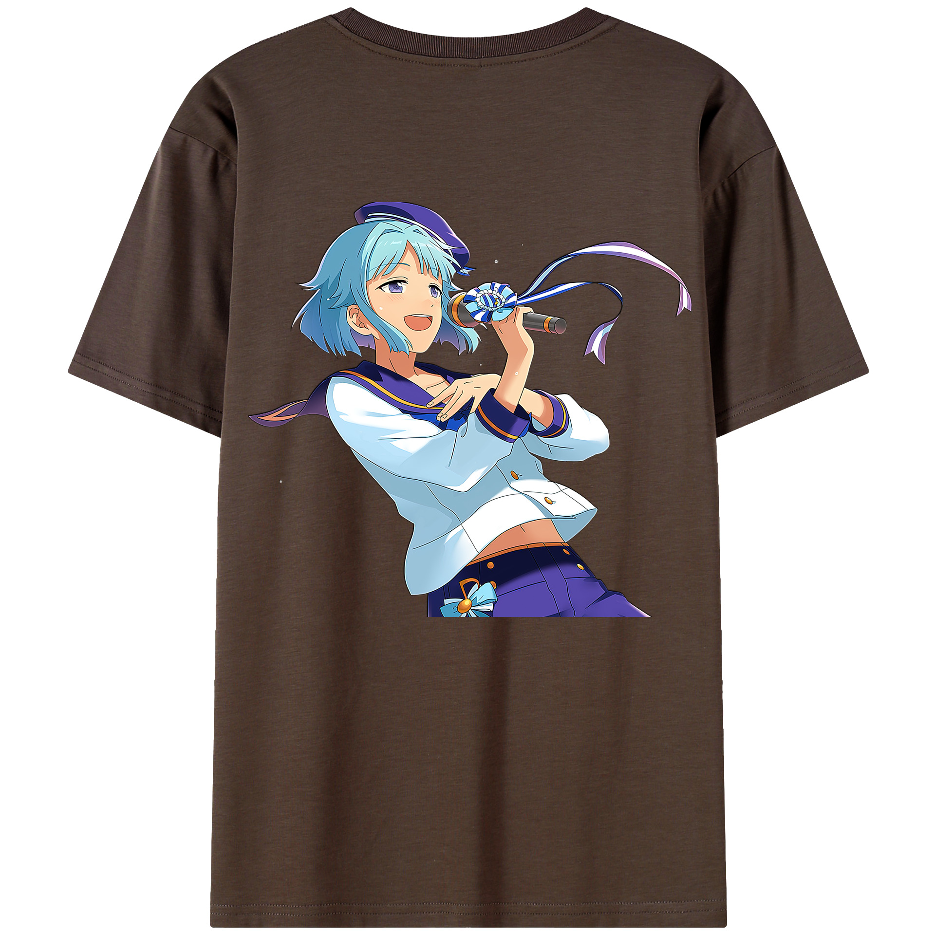 （画像用） あんさんぶるスターズ! Ensemble Stars 綿100％半袖Tシャツ（背面プリント）