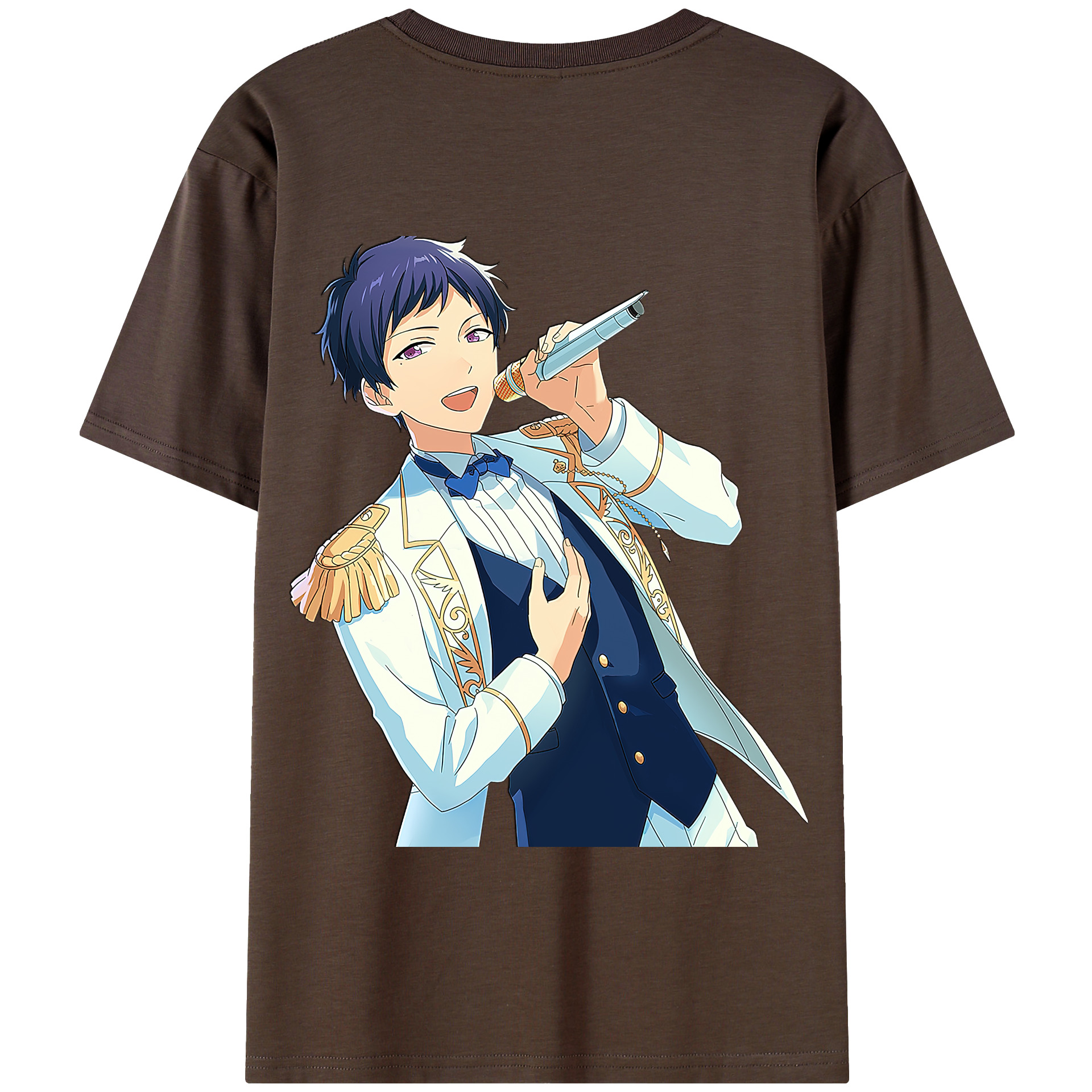 （画像用） あんさんぶるスターズ! Ensemble Stars 綿100％半袖Tシャツ（背面プリント）