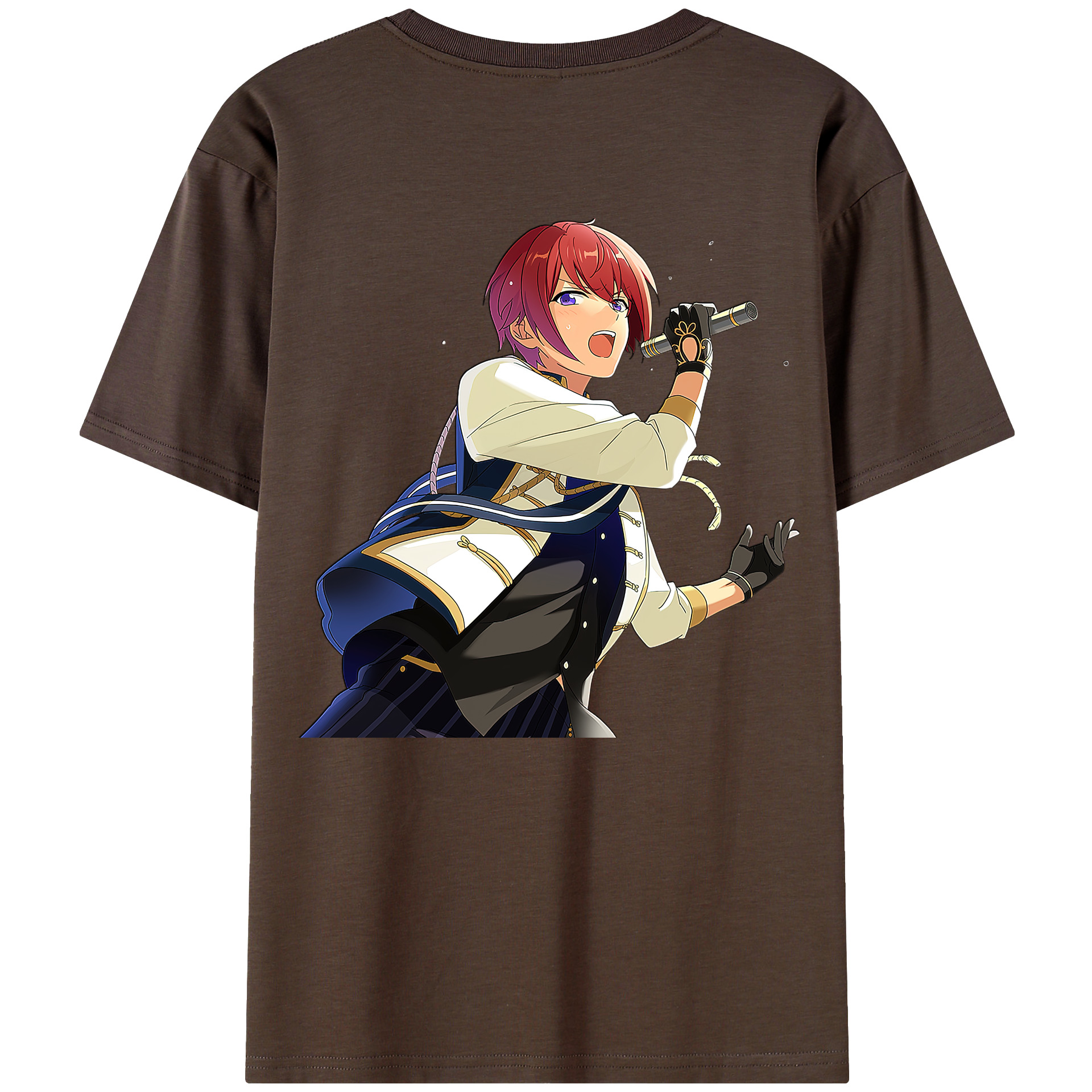（画像用） あんさんぶるスターズ! Ensemble Stars 綿100％半袖Tシャツ（背面プリント）