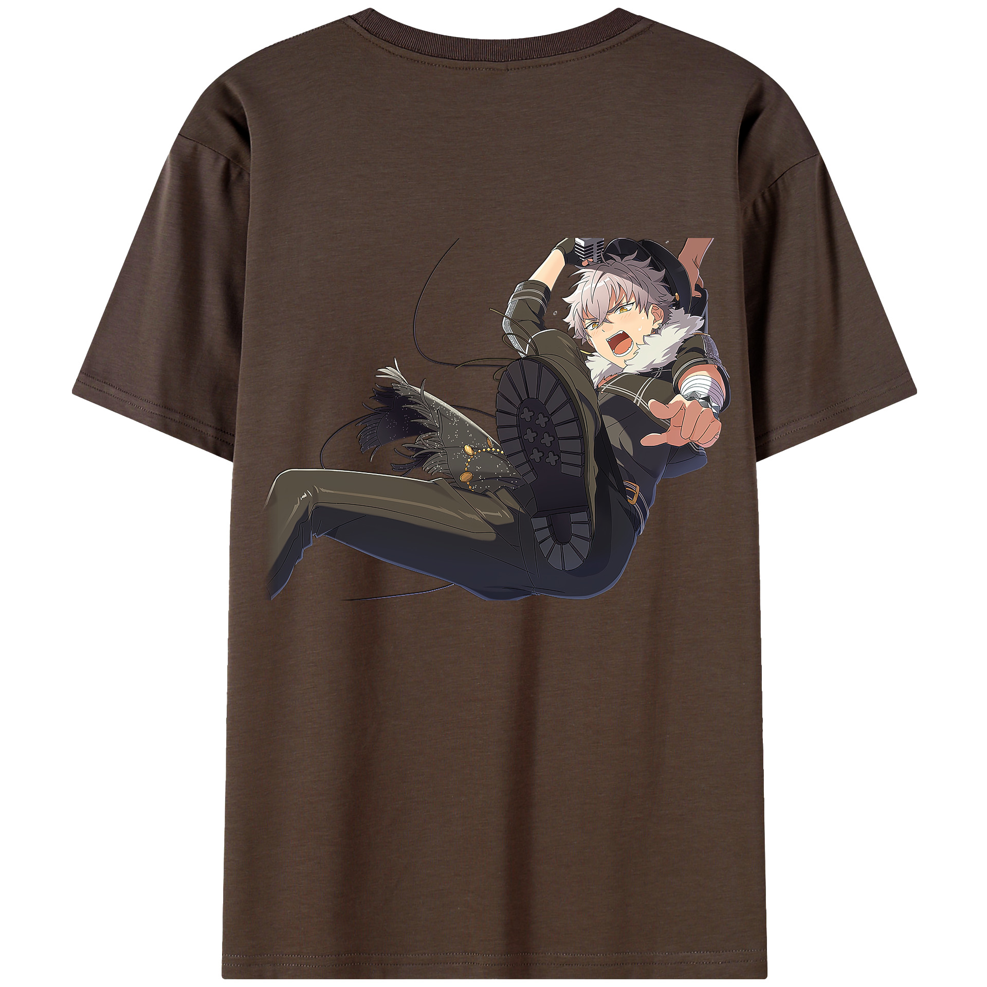 （画像用） あんさんぶるスターズ! Ensemble Stars 綿100％半袖Tシャツ（背面プリント）