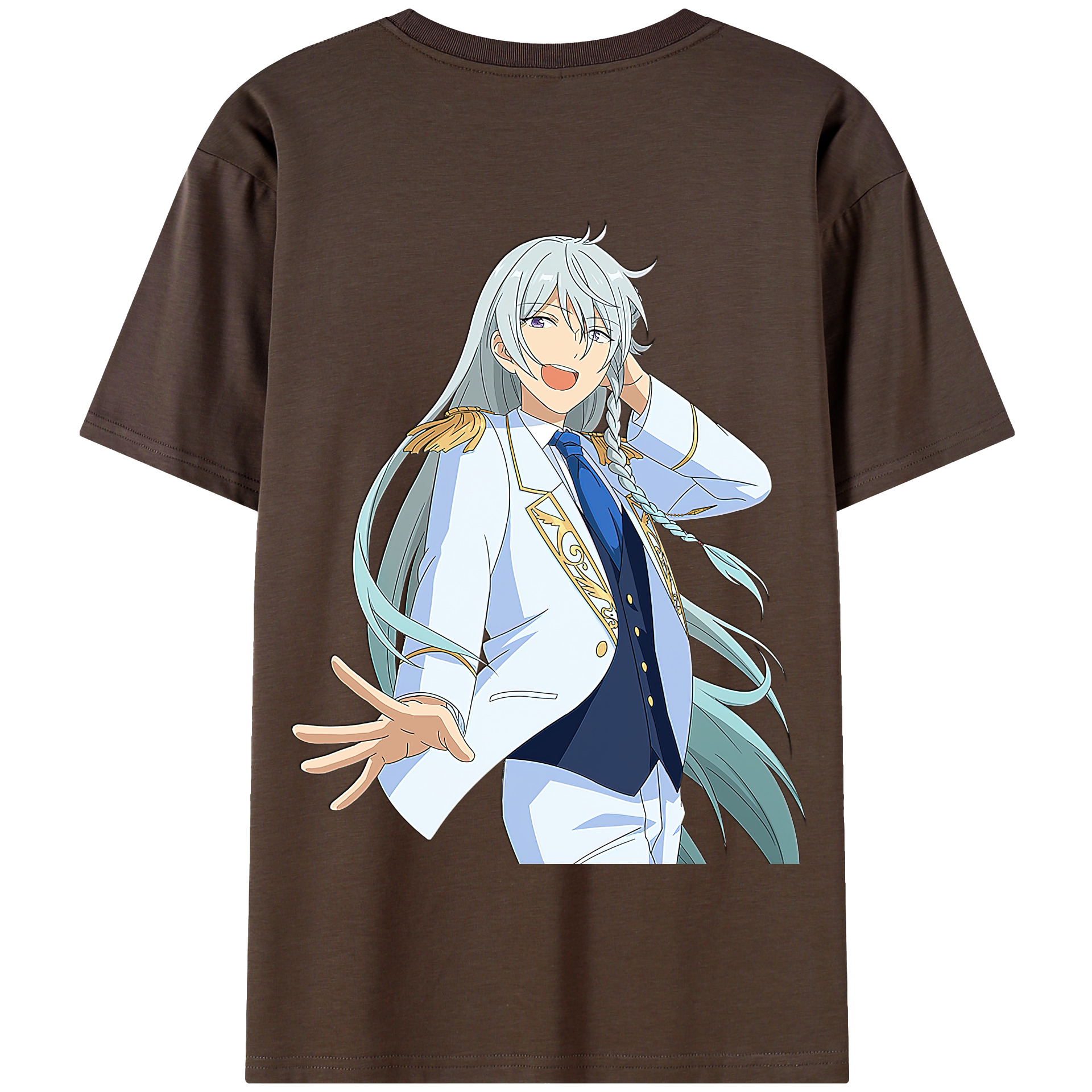 （画像用） あんさんぶるスターズ! Ensemble Stars 綿100％半袖Tシャツ（背面プリント）