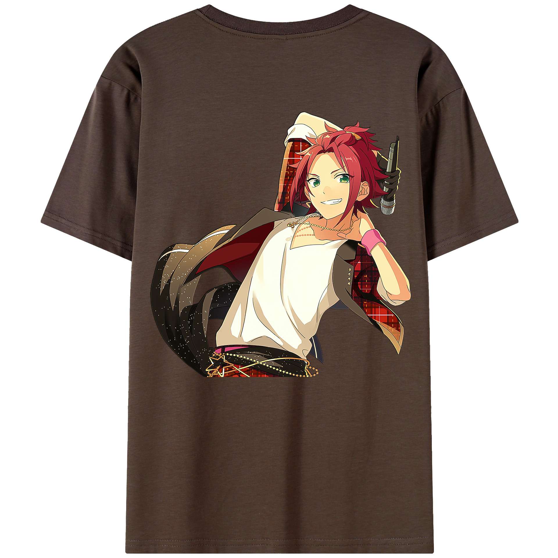 （画像用） あんさんぶるスターズ! Ensemble Stars 綿100％半袖Tシャツ（背面プリント）