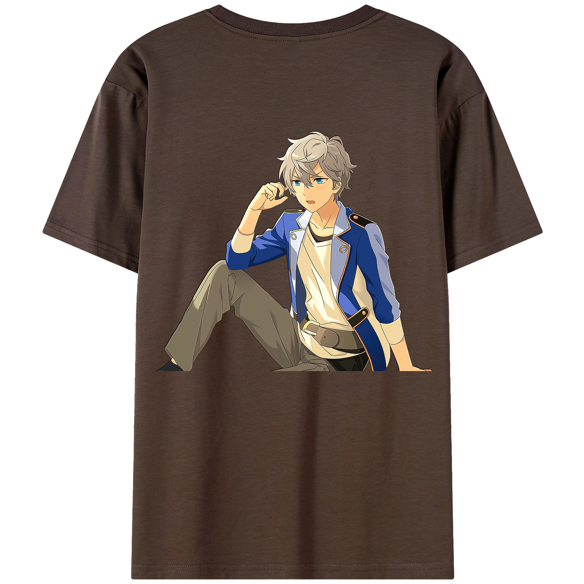 （画像用） あんさんぶるスターズ! Ensemble Stars 綿100％半袖Tシャツ（背面プリント）