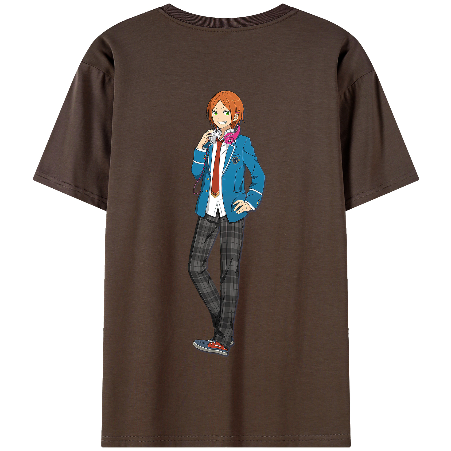 （画像用） あんさんぶるスターズ! Ensemble Stars 綿100％半袖Tシャツ（背面プリント）