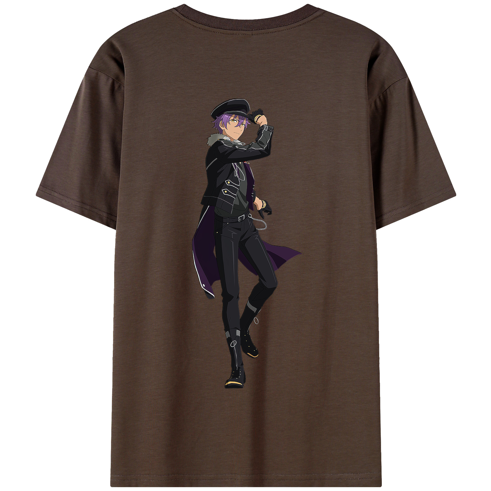 （画像用） あんさんぶるスターズ! Ensemble Stars 綿100％半袖Tシャツ（背面プリント）