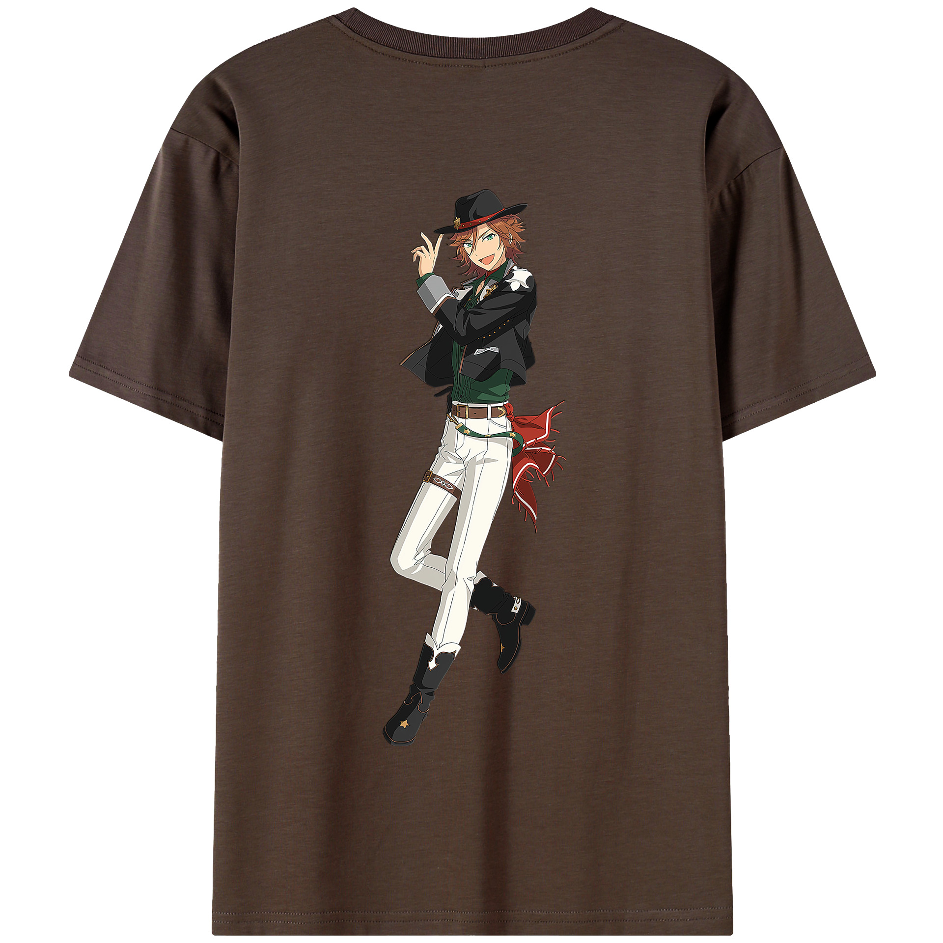 （画像用） あんさんぶるスターズ! Ensemble Stars 綿100％半袖Tシャツ（背面プリント）