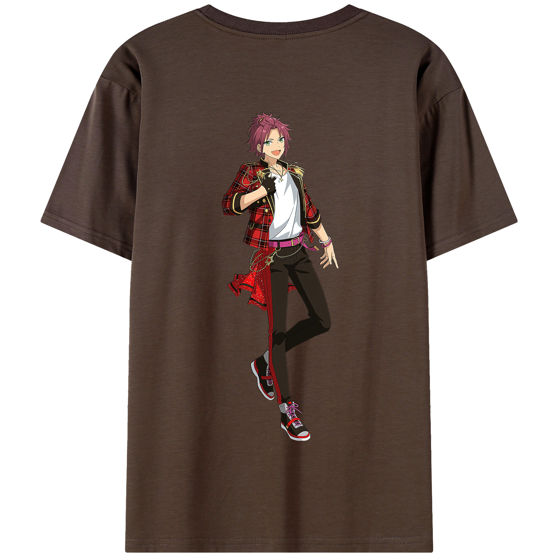 （画像用） あんさんぶるスターズ! Ensemble Stars 綿100％半袖Tシャツ（背面プリント）