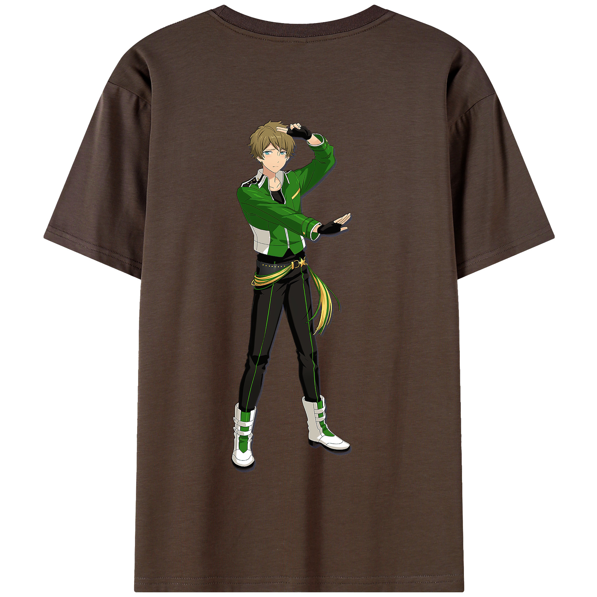 （画像用） あんさんぶるスターズ! Ensemble Stars 綿100％半袖Tシャツ（背面プリント）