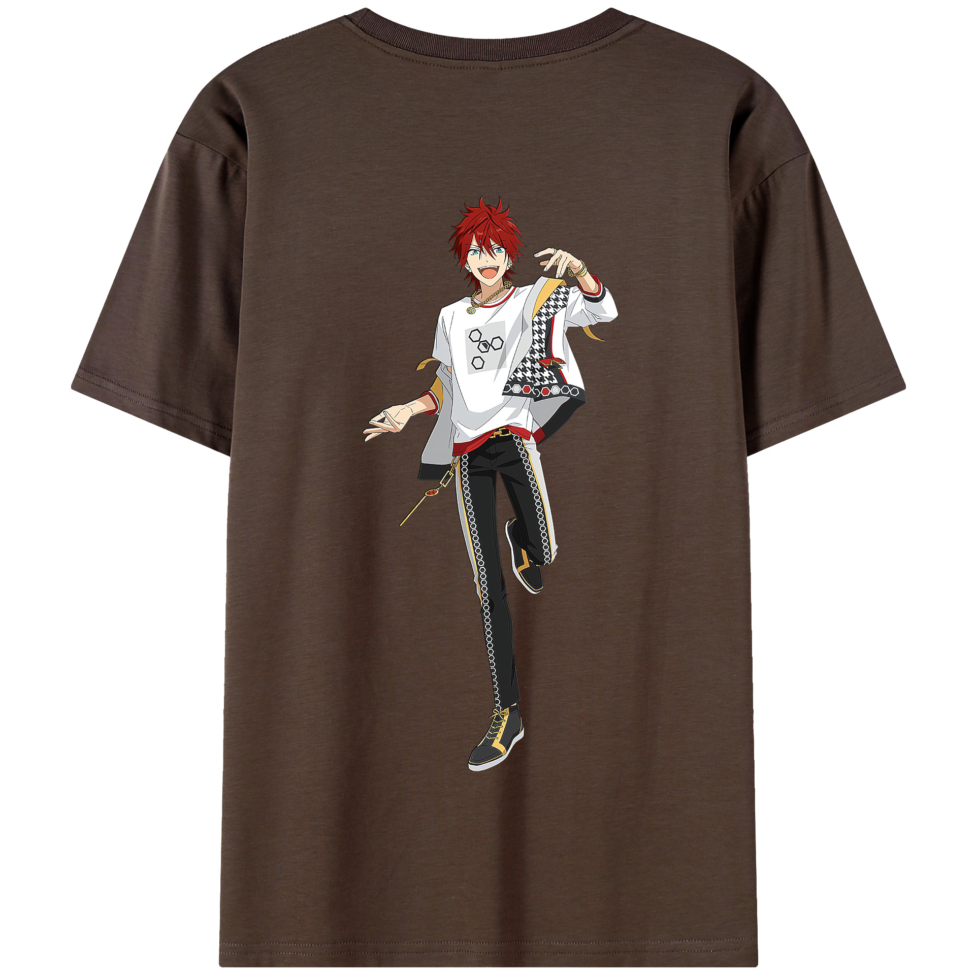 （画像用） あんさんぶるスターズ! Ensemble Stars 綿100％半袖Tシャツ（背面プリント）