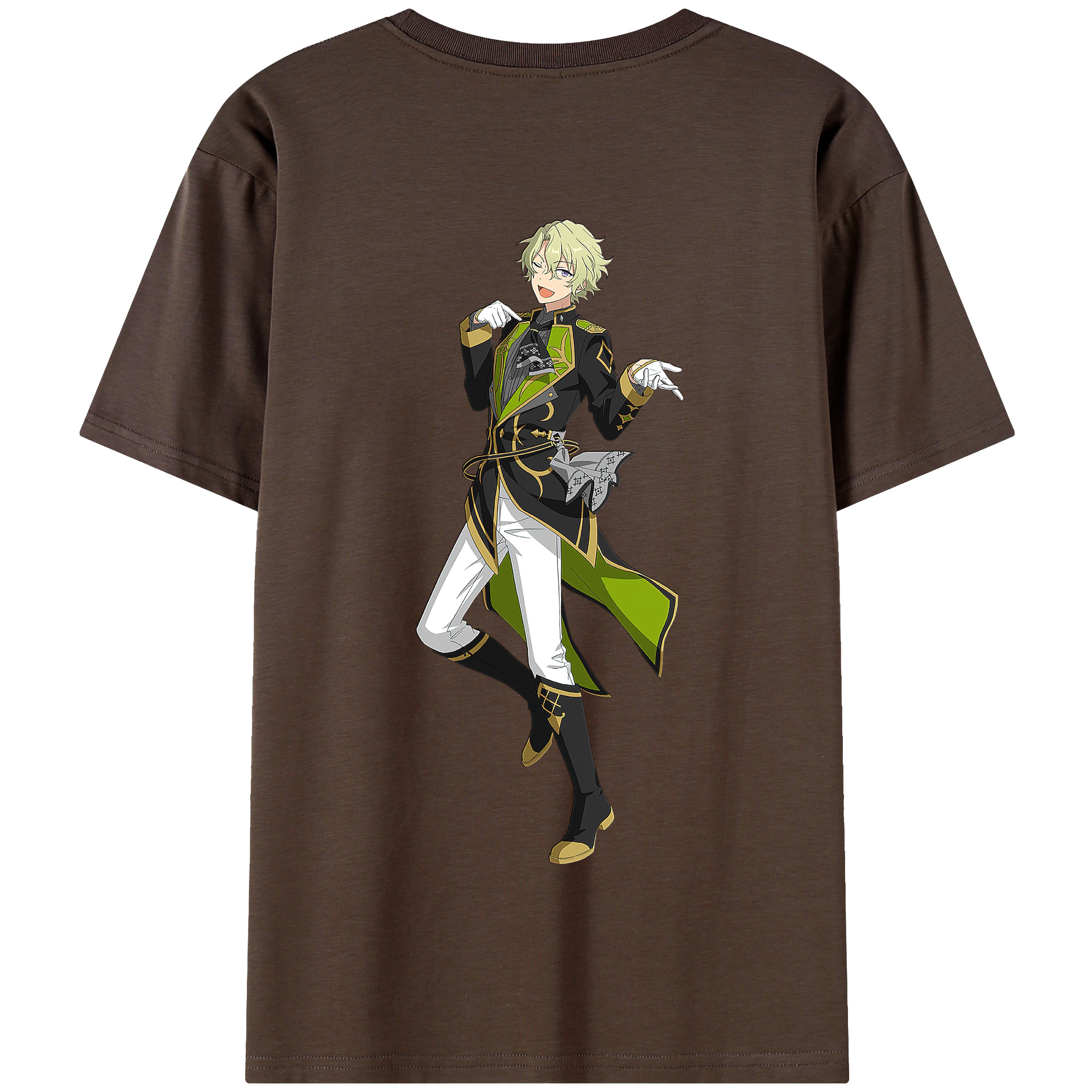 （画像用） あんさんぶるスターズ! Ensemble Stars 綿100％半袖Tシャツ（背面プリント）