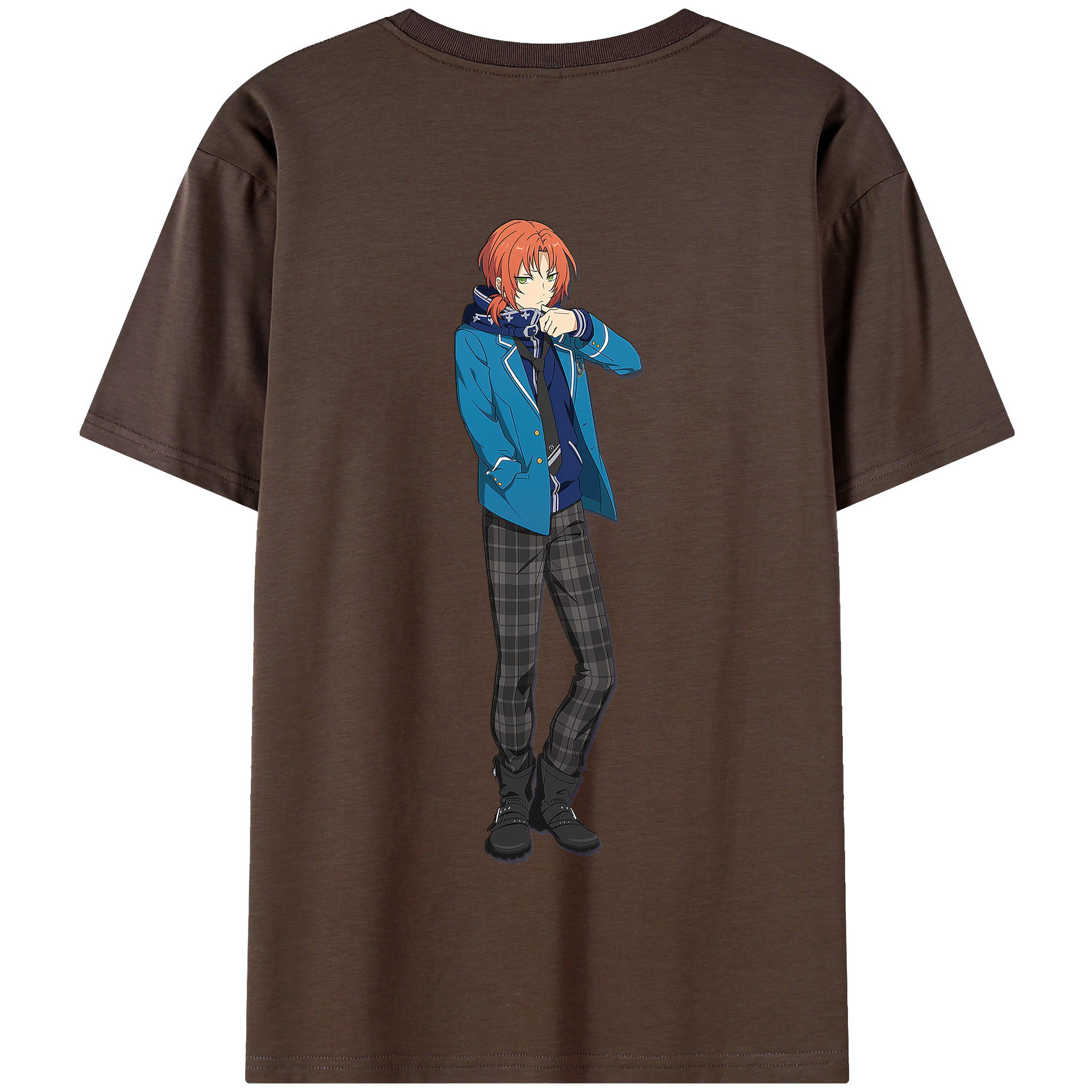 （画像用） あんさんぶるスターズ! Ensemble Stars 綿100％半袖Tシャツ（背面プリント）
