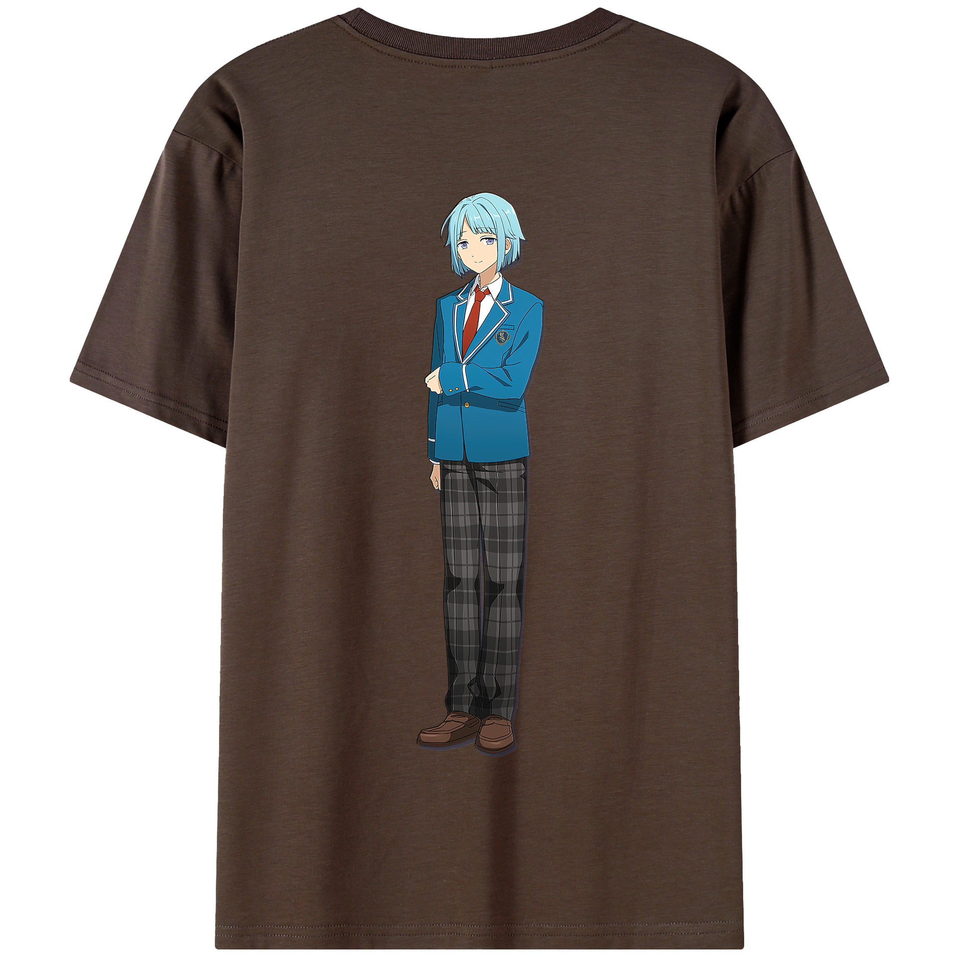 （画像用） あんさんぶるスターズ! Ensemble Stars 綿100％半袖Tシャツ（背面プリント）