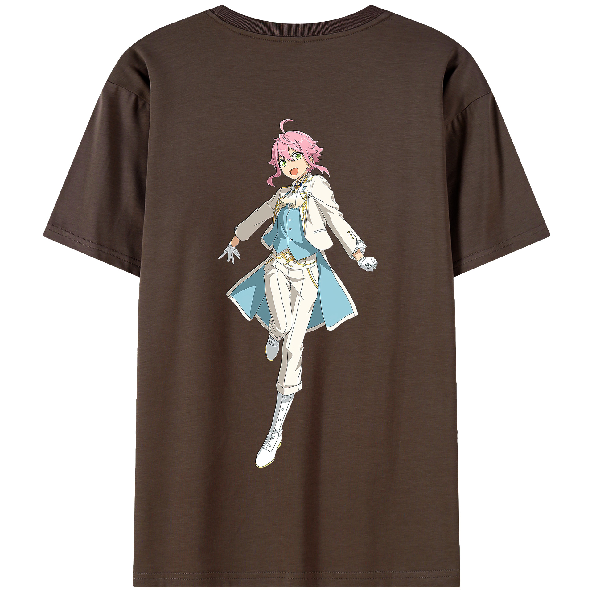 （画像用） あんさんぶるスターズ! Ensemble Stars 綿100％半袖Tシャツ（背面プリント）