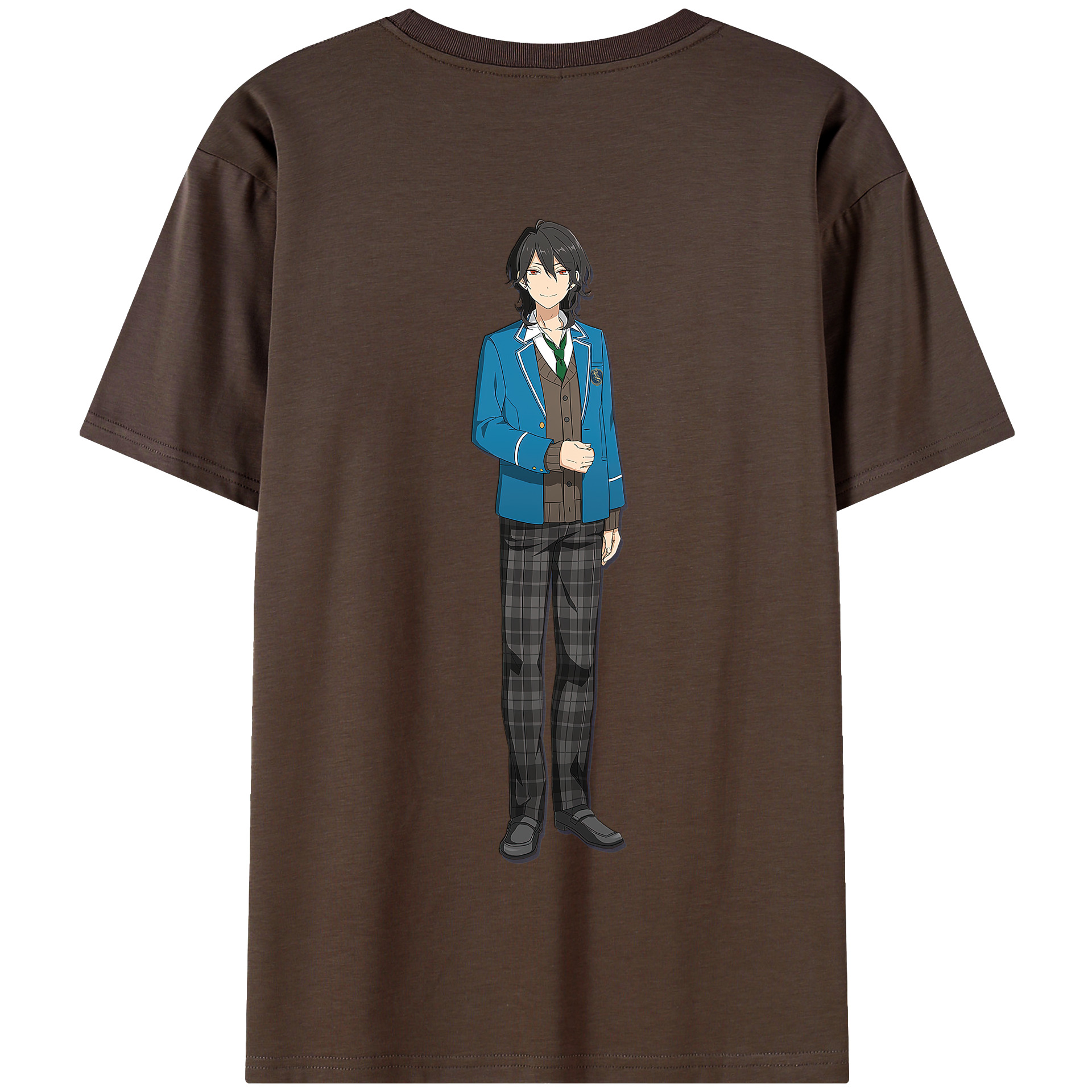 （画像用） あんさんぶるスターズ! Ensemble Stars 綿100％半袖Tシャツ（背面プリント）
