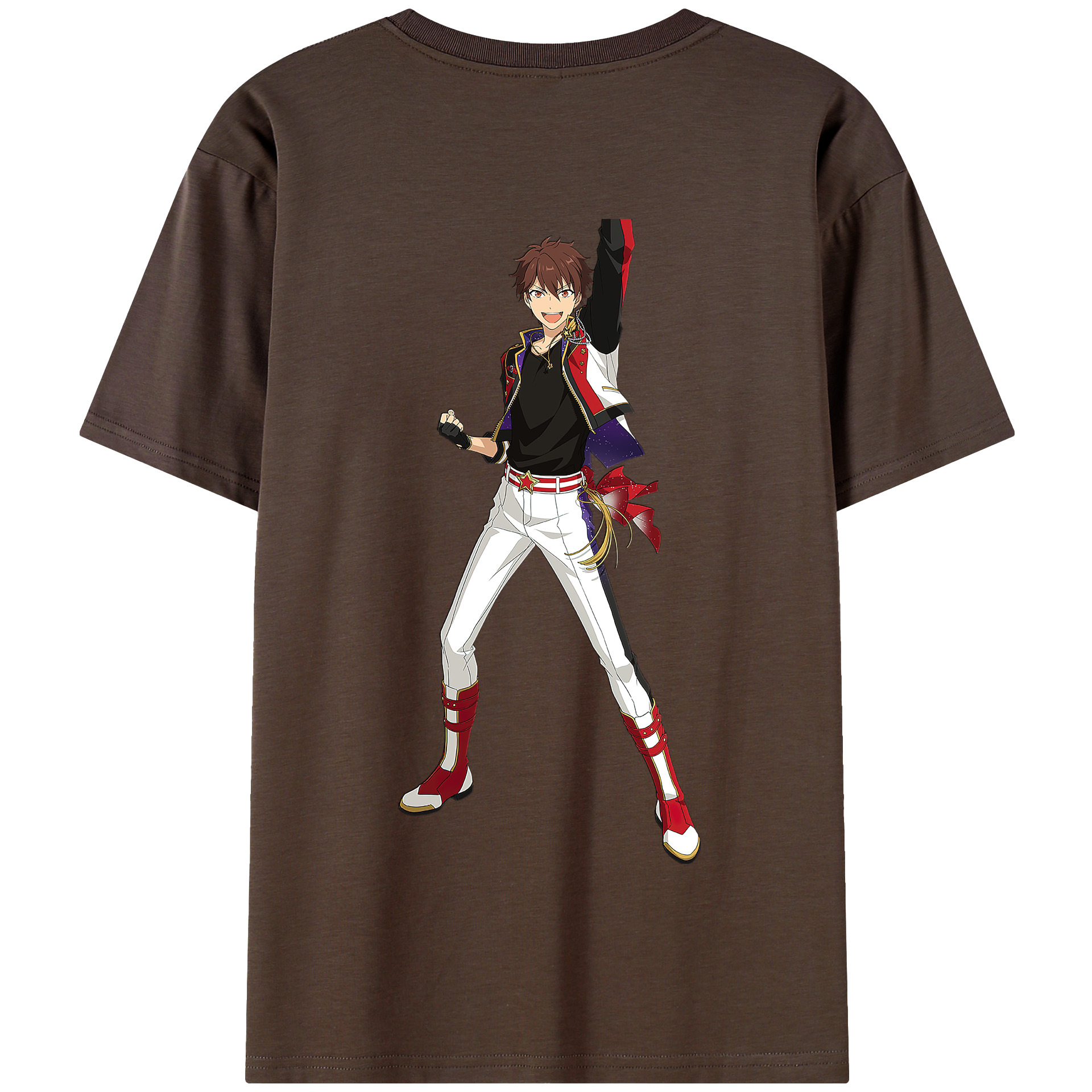 （画像用） あんさんぶるスターズ! Ensemble Stars 綿100％半袖Tシャツ（背面プリント）