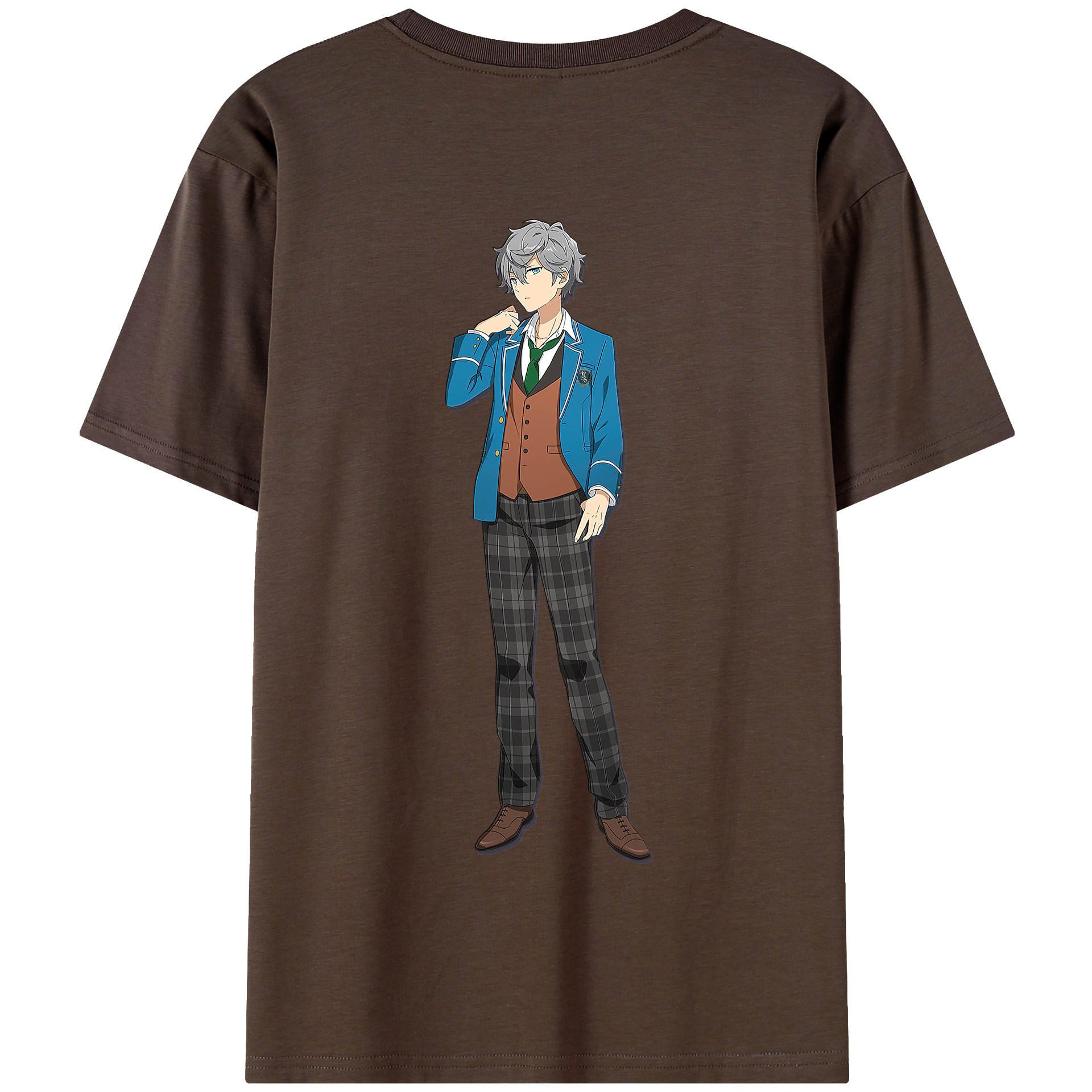 （画像用） あんさんぶるスターズ! Ensemble Stars 綿100％半袖Tシャツ（背面プリント）