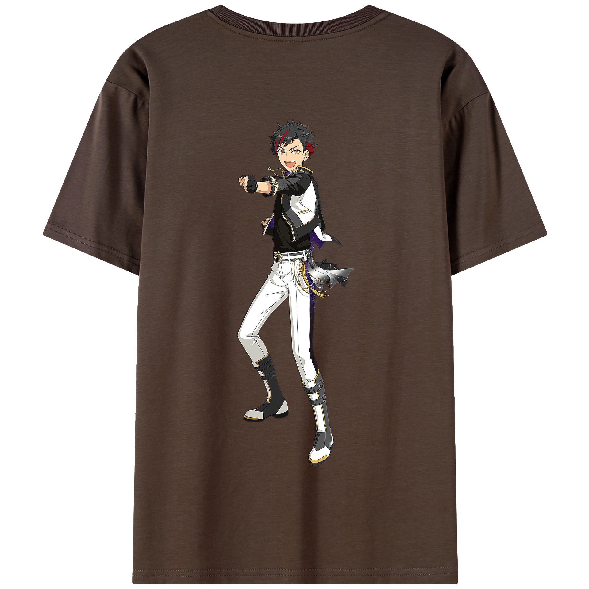 （画像用） あんさんぶるスターズ! Ensemble Stars 綿100％半袖Tシャツ（背面プリント）