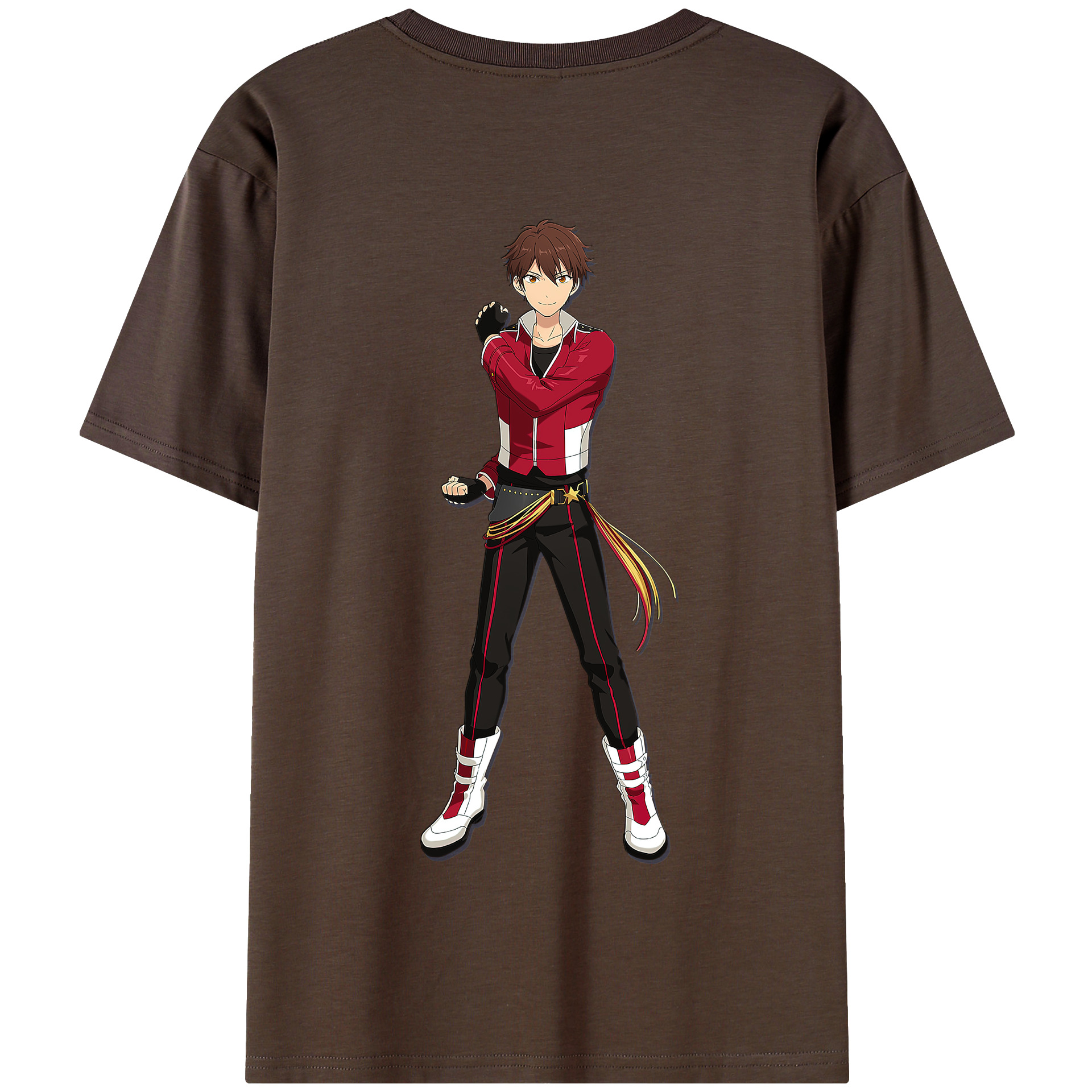 （画像用） あんさんぶるスターズ! Ensemble Stars 綿100％半袖Tシャツ（背面プリント）