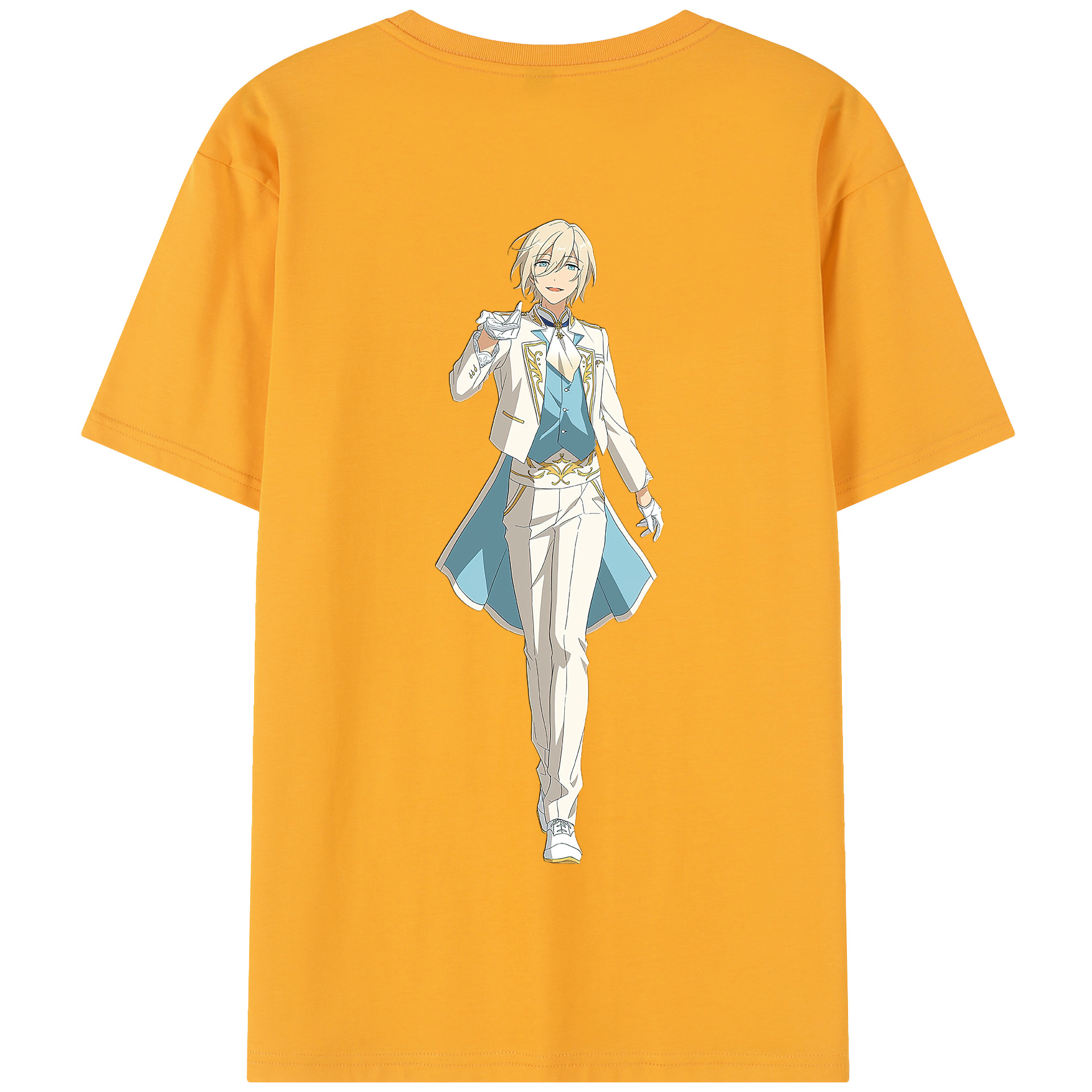 （画像用） あんさんぶるスターズ! Ensemble Stars 綿100％半袖Tシャツ（背面プリント）