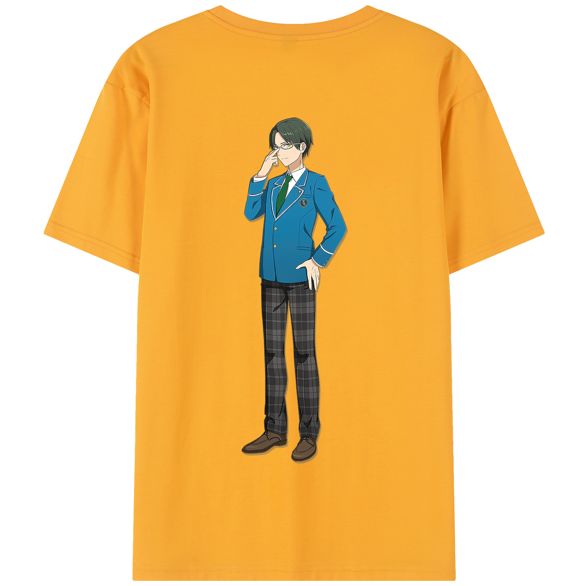 （画像用） あんさんぶるスターズ! Ensemble Stars 綿100％半袖Tシャツ（背面プリント）