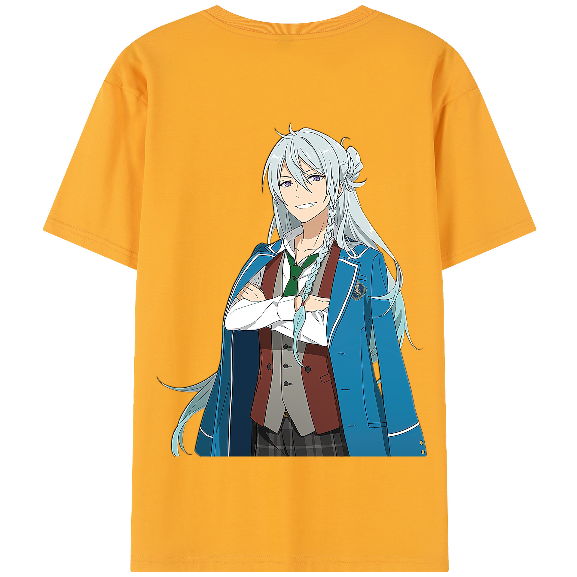 （画像用） あんさんぶるスターズ! Ensemble Stars 綿100％半袖Tシャツ（背面プリント）