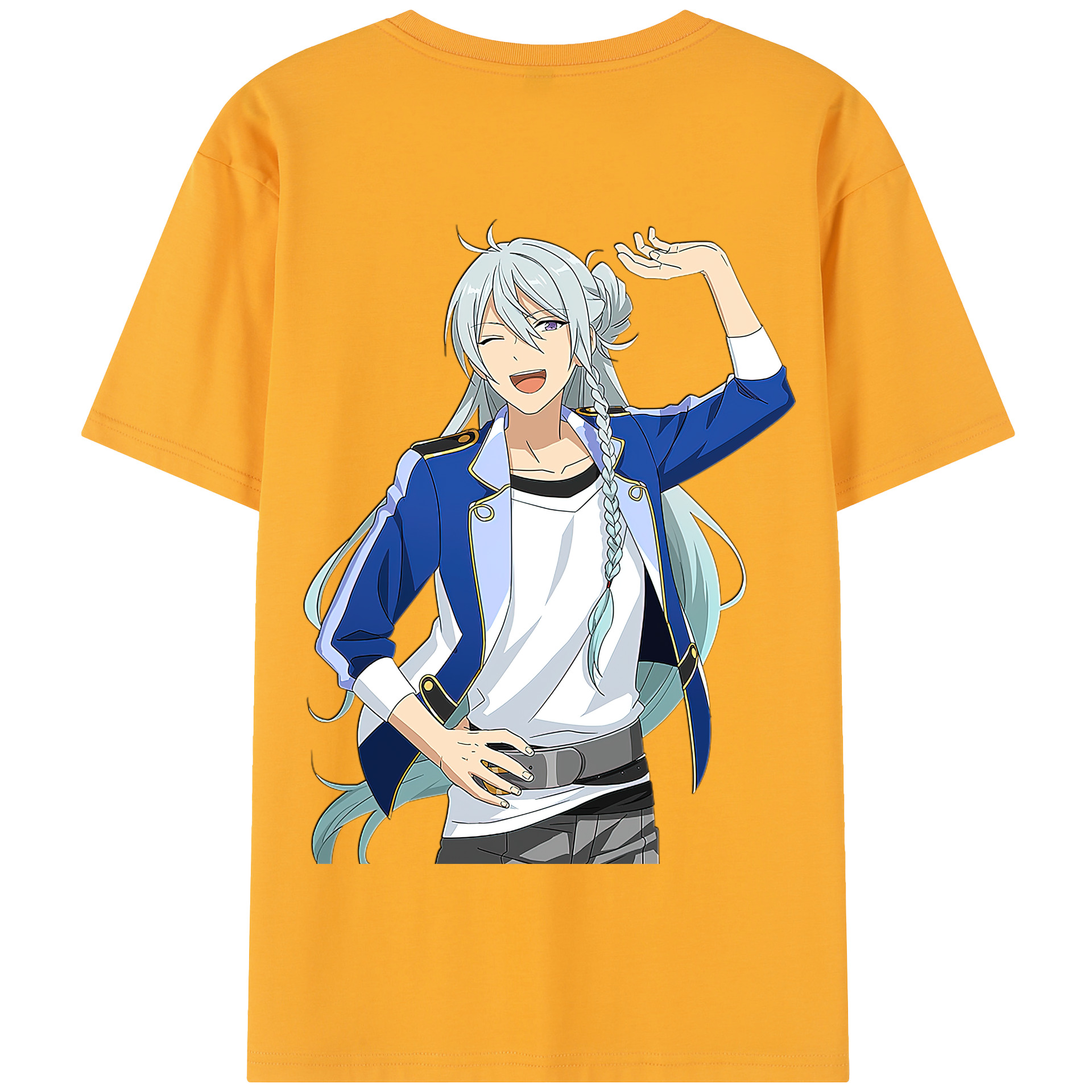 （画像用） あんさんぶるスターズ! Ensemble Stars 綿100％半袖Tシャツ（背面プリント）