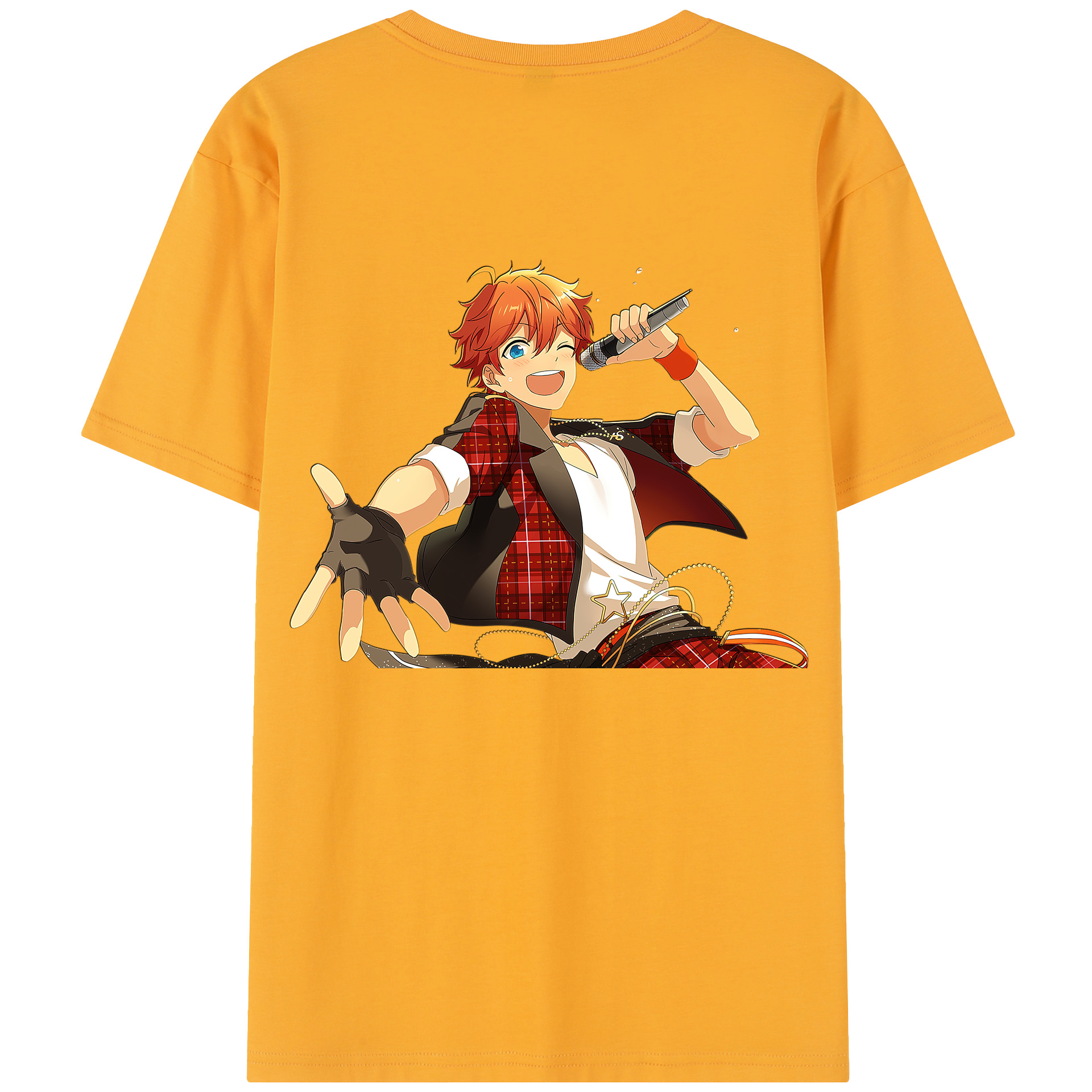 （画像用） あんさんぶるスターズ! Ensemble Stars 綿100％半袖Tシャツ（背面プリント）