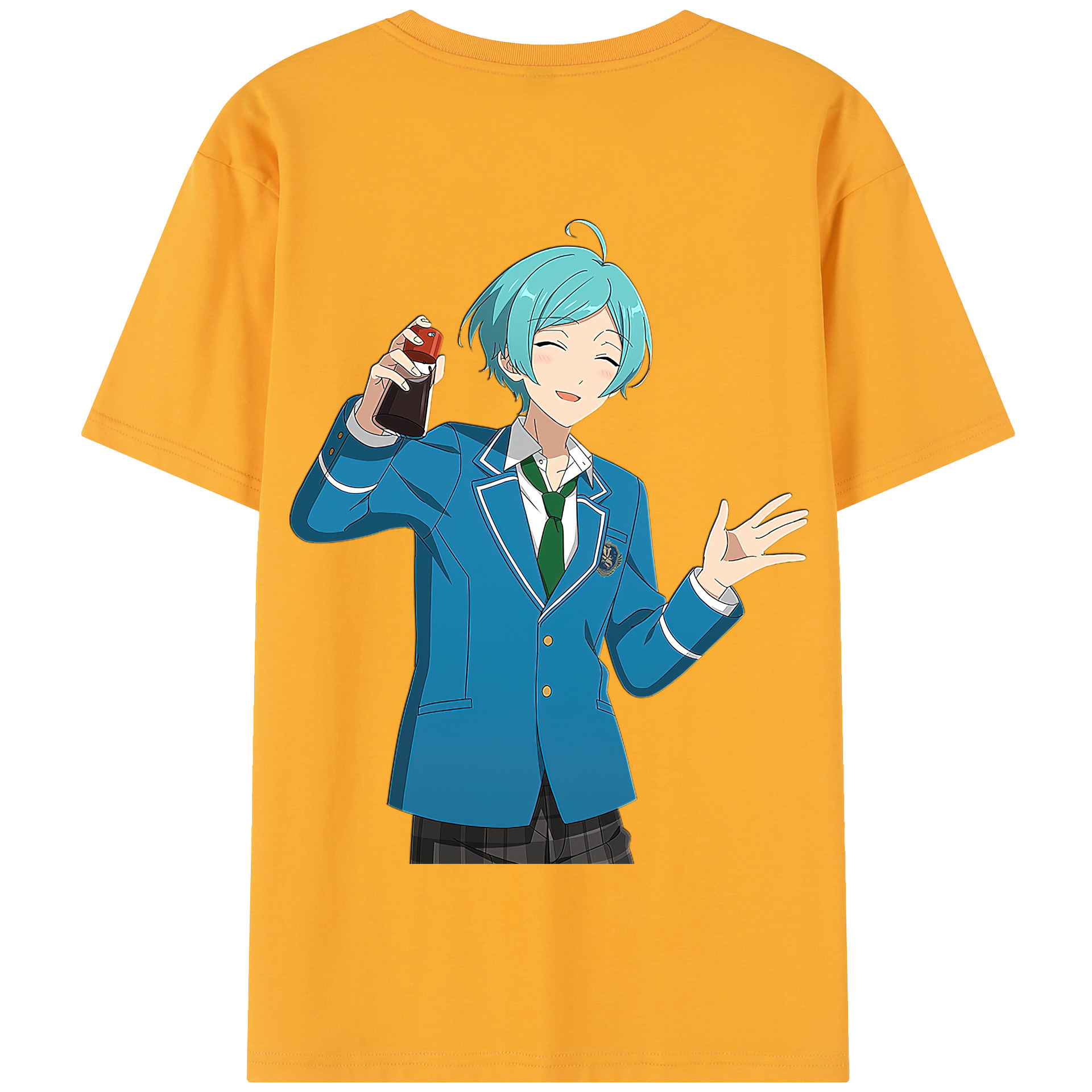 （画像用） あんさんぶるスターズ! Ensemble Stars 綿100％半袖Tシャツ（背面プリント）