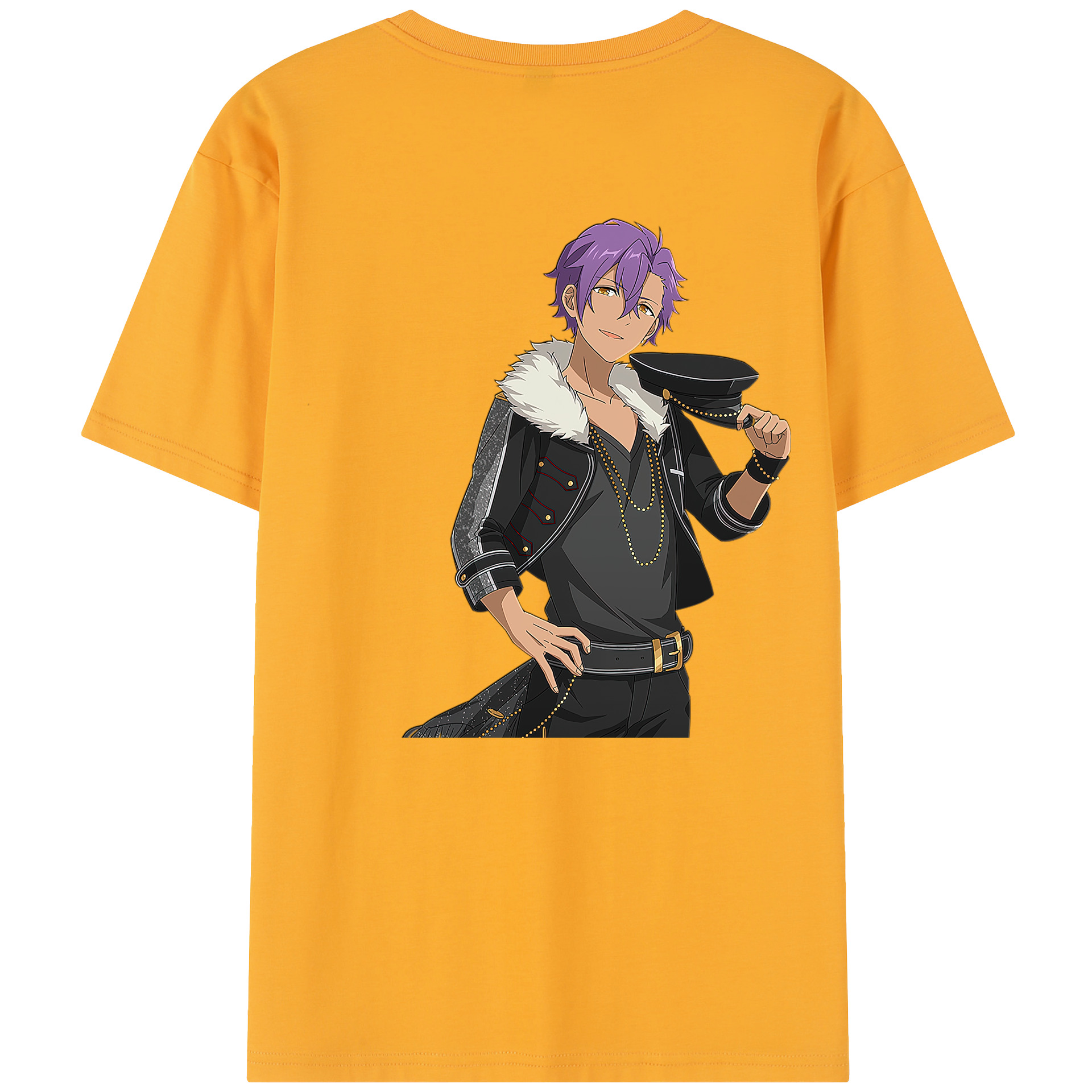 （画像用） あんさんぶるスターズ! Ensemble Stars 綿100％半袖Tシャツ（背面プリント）