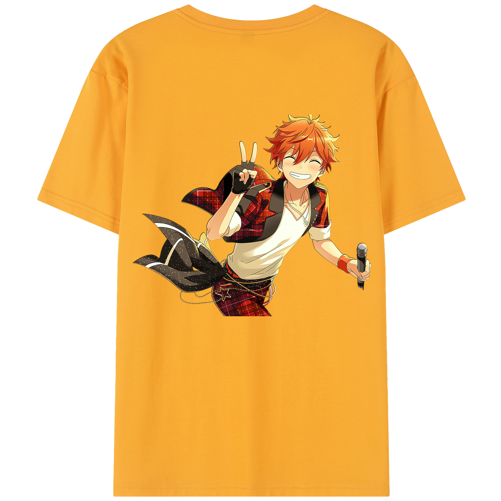（画像用） あんさんぶるスターズ! Ensemble Stars 綿100％半袖Tシャツ（背面プリント）