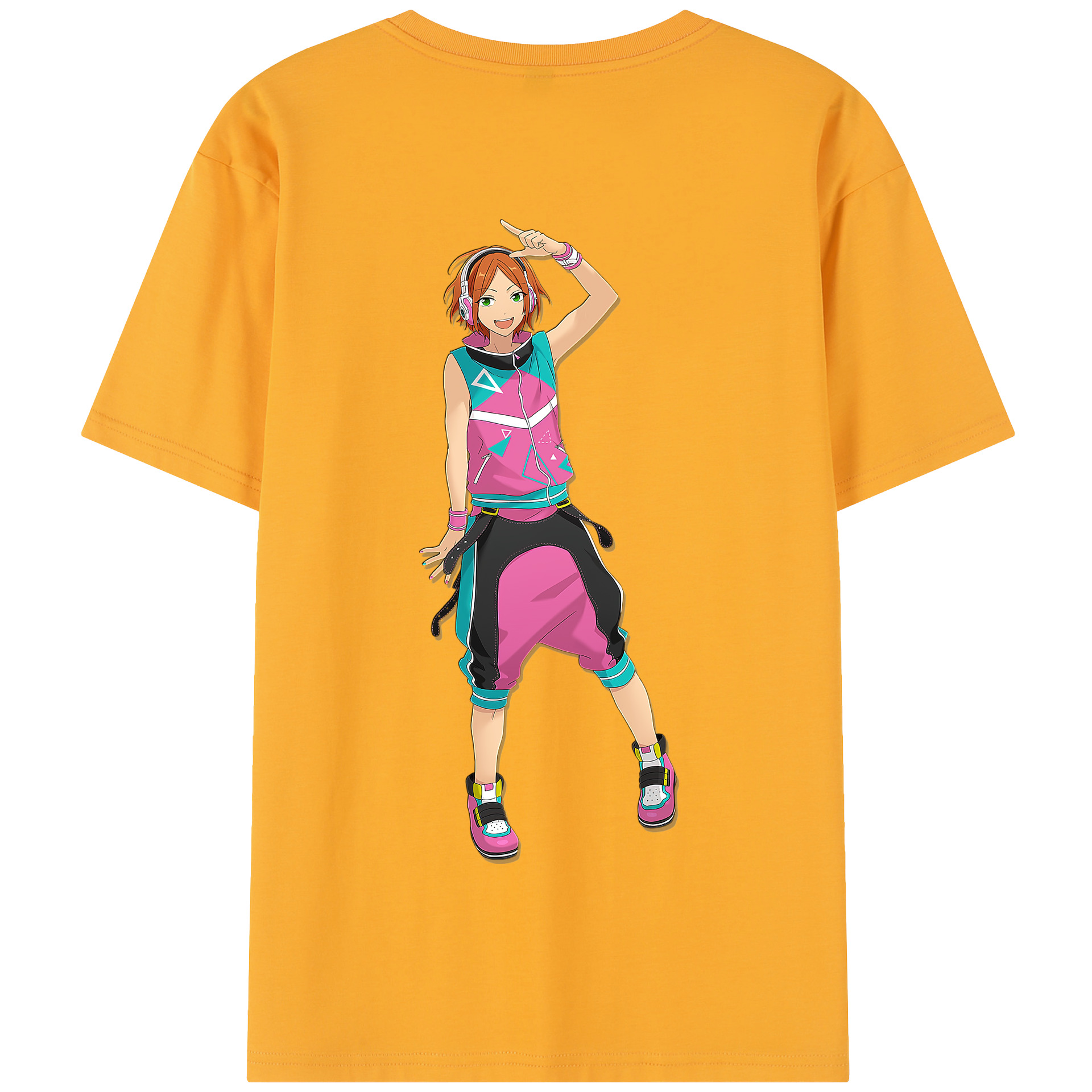 （画像用） あんさんぶるスターズ! Ensemble Stars 綿100％半袖Tシャツ（背面プリント）