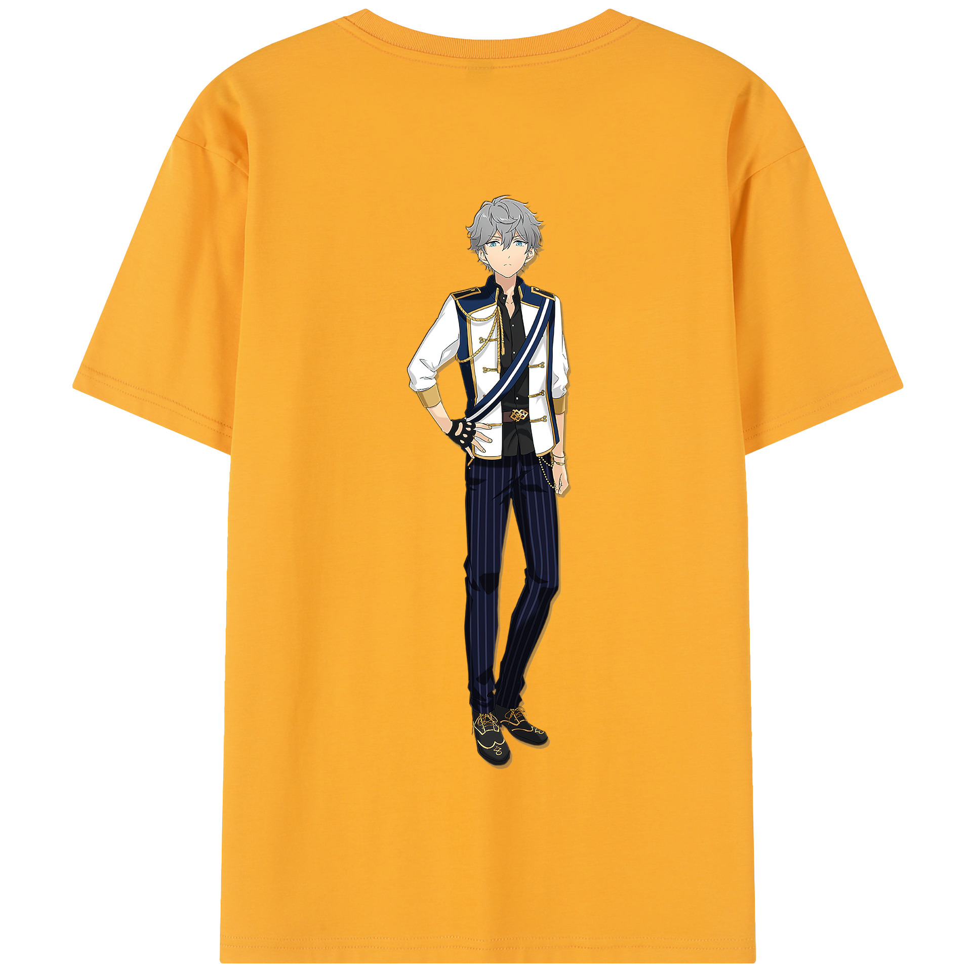 （画像用） あんさんぶるスターズ! Ensemble Stars 綿100％半袖Tシャツ（背面プリント）