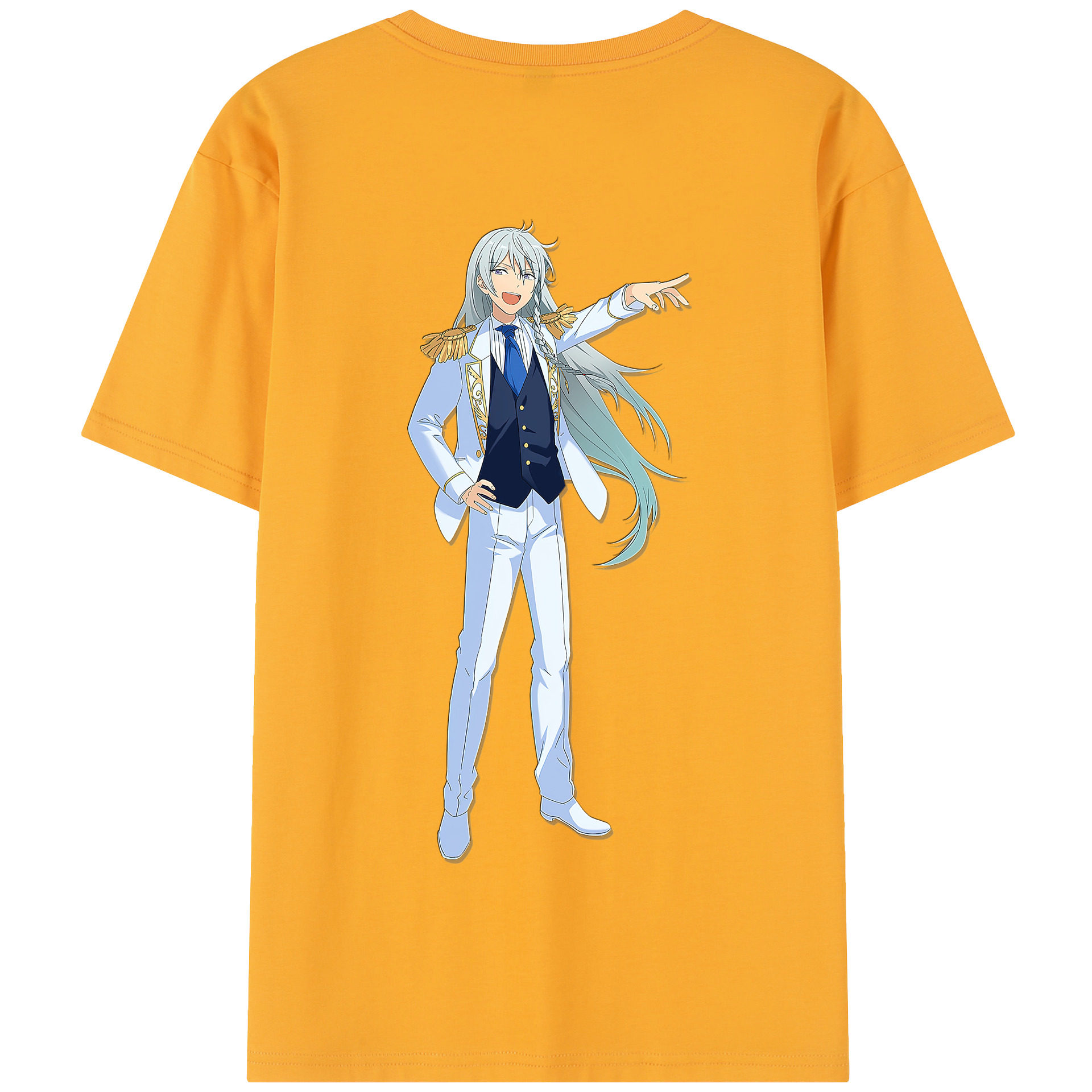 （画像用） あんさんぶるスターズ! Ensemble Stars 綿100％半袖Tシャツ（背面プリント）