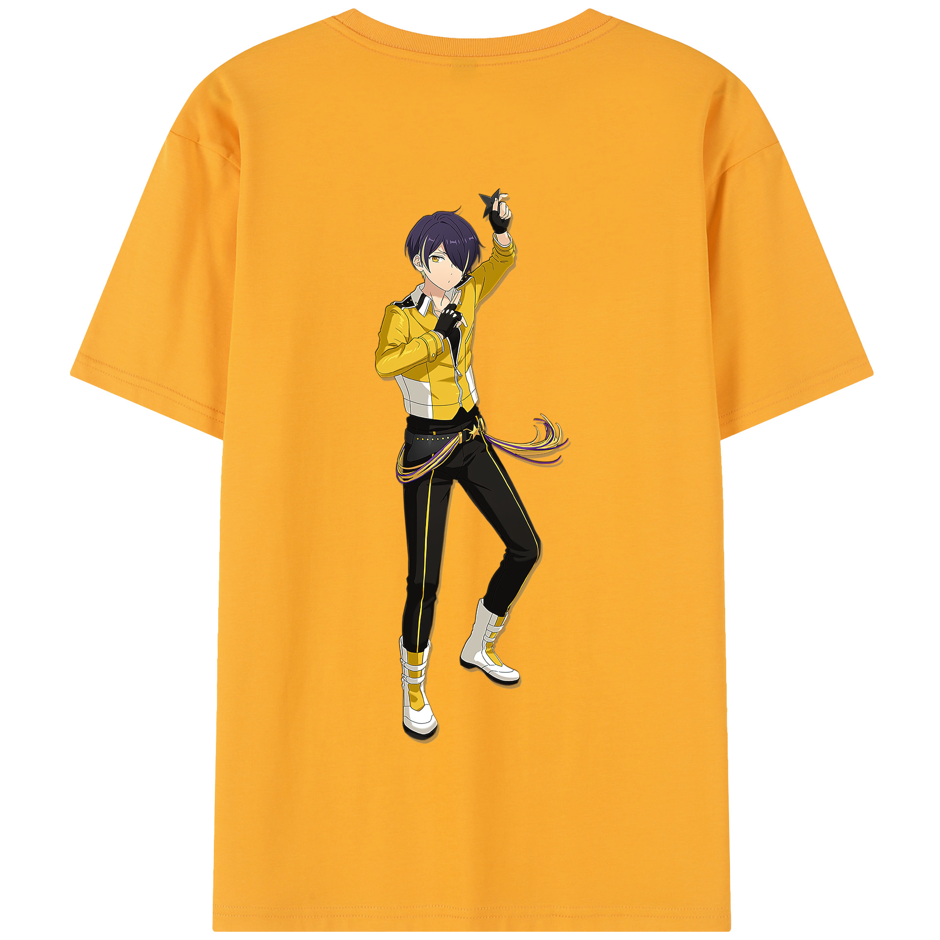 （画像用） あんさんぶるスターズ! Ensemble Stars 綿100％半袖Tシャツ（背面プリント）