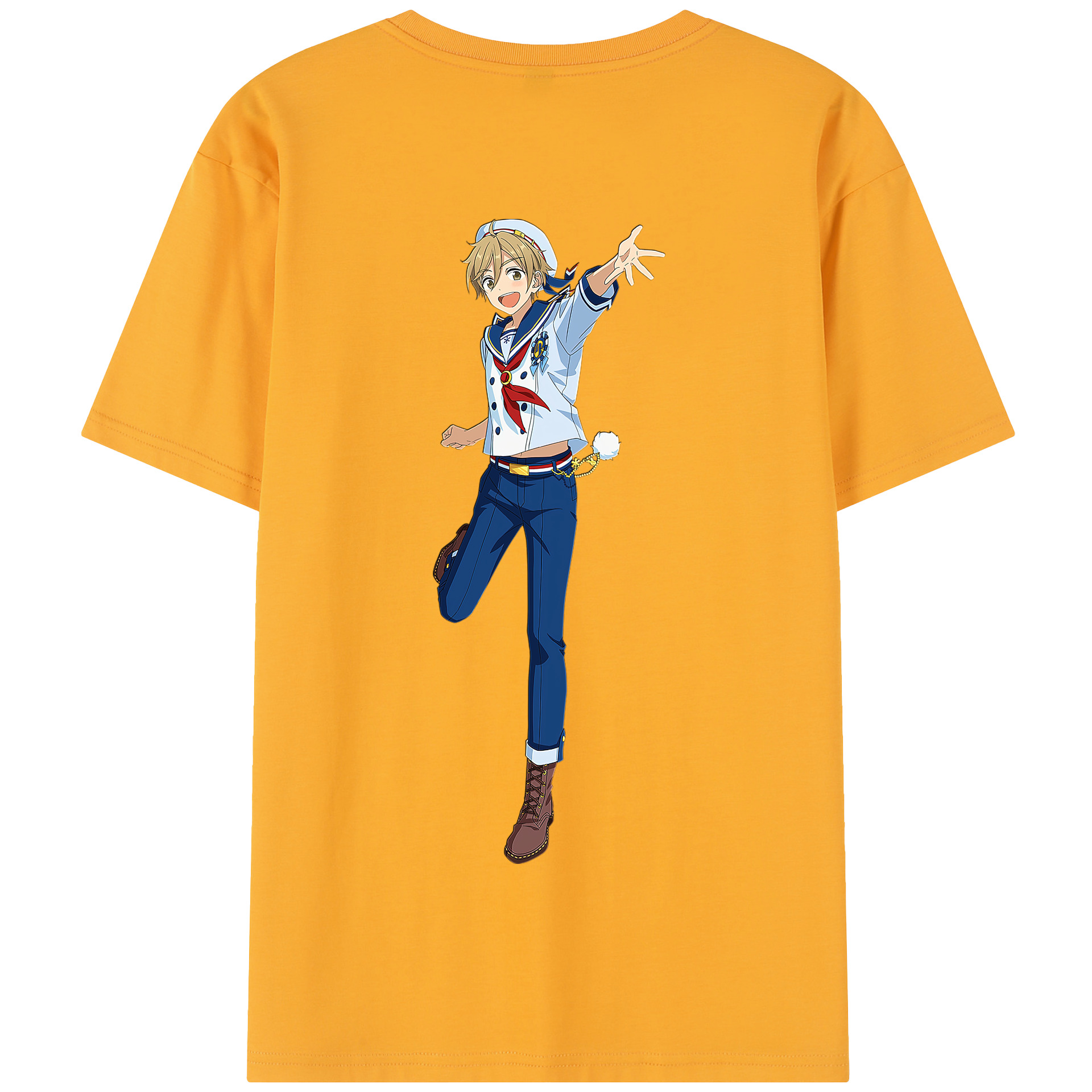 （画像用） あんさんぶるスターズ! Ensemble Stars 綿100％半袖Tシャツ（背面プリント）