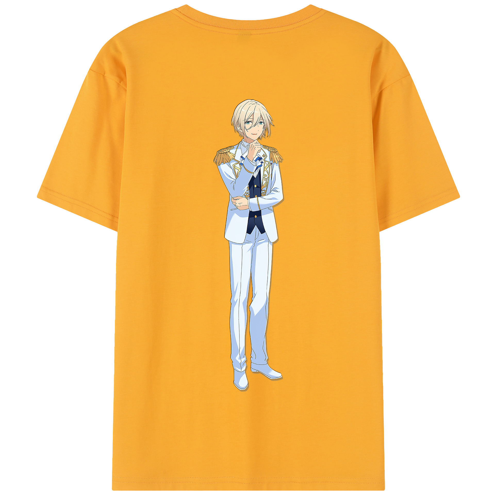 （画像用） あんさんぶるスターズ! Ensemble Stars 綿100％半袖Tシャツ（背面プリント）