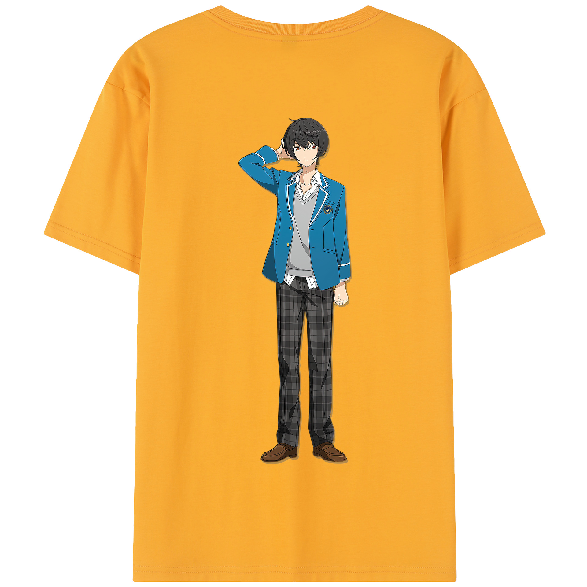 （画像用） あんさんぶるスターズ! Ensemble Stars 綿100％半袖Tシャツ（背面プリント）