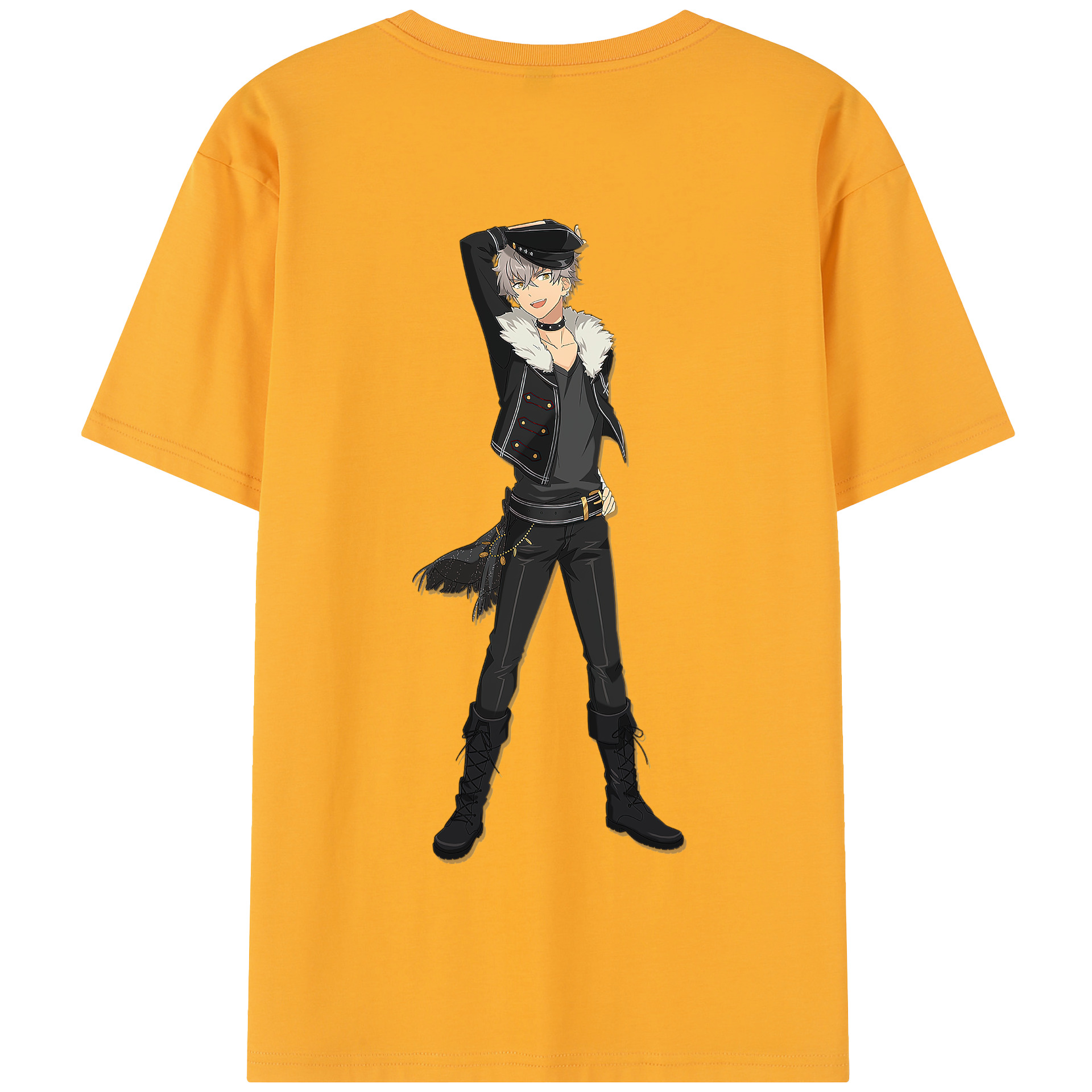 （画像用） あんさんぶるスターズ! Ensemble Stars 綿100％半袖Tシャツ（背面プリント）