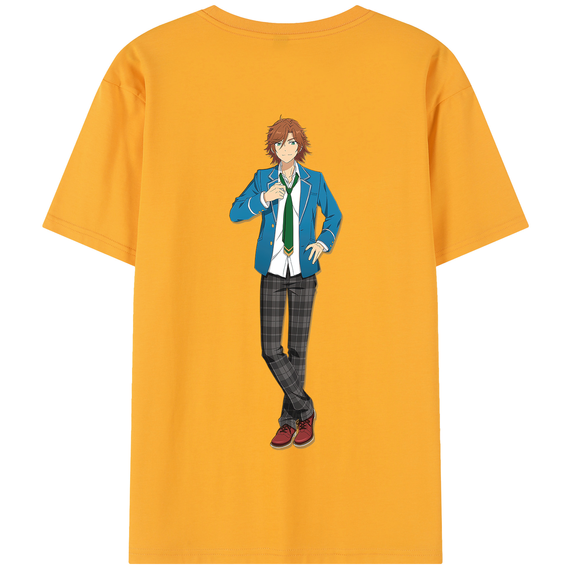 （画像用） あんさんぶるスターズ! Ensemble Stars 綿100％半袖Tシャツ（背面プリント）