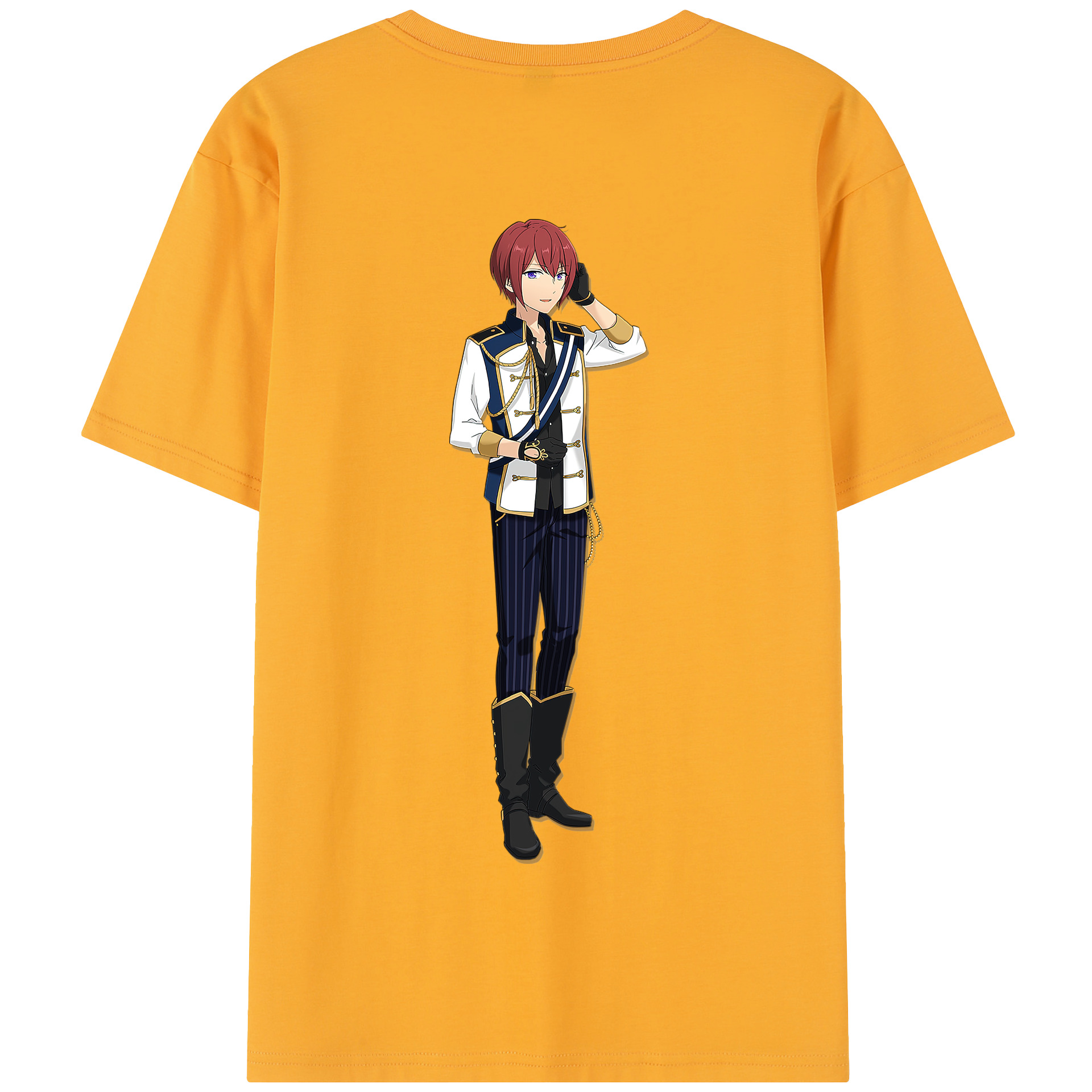 （画像用） あんさんぶるスターズ! Ensemble Stars 綿100％半袖Tシャツ（背面プリント）