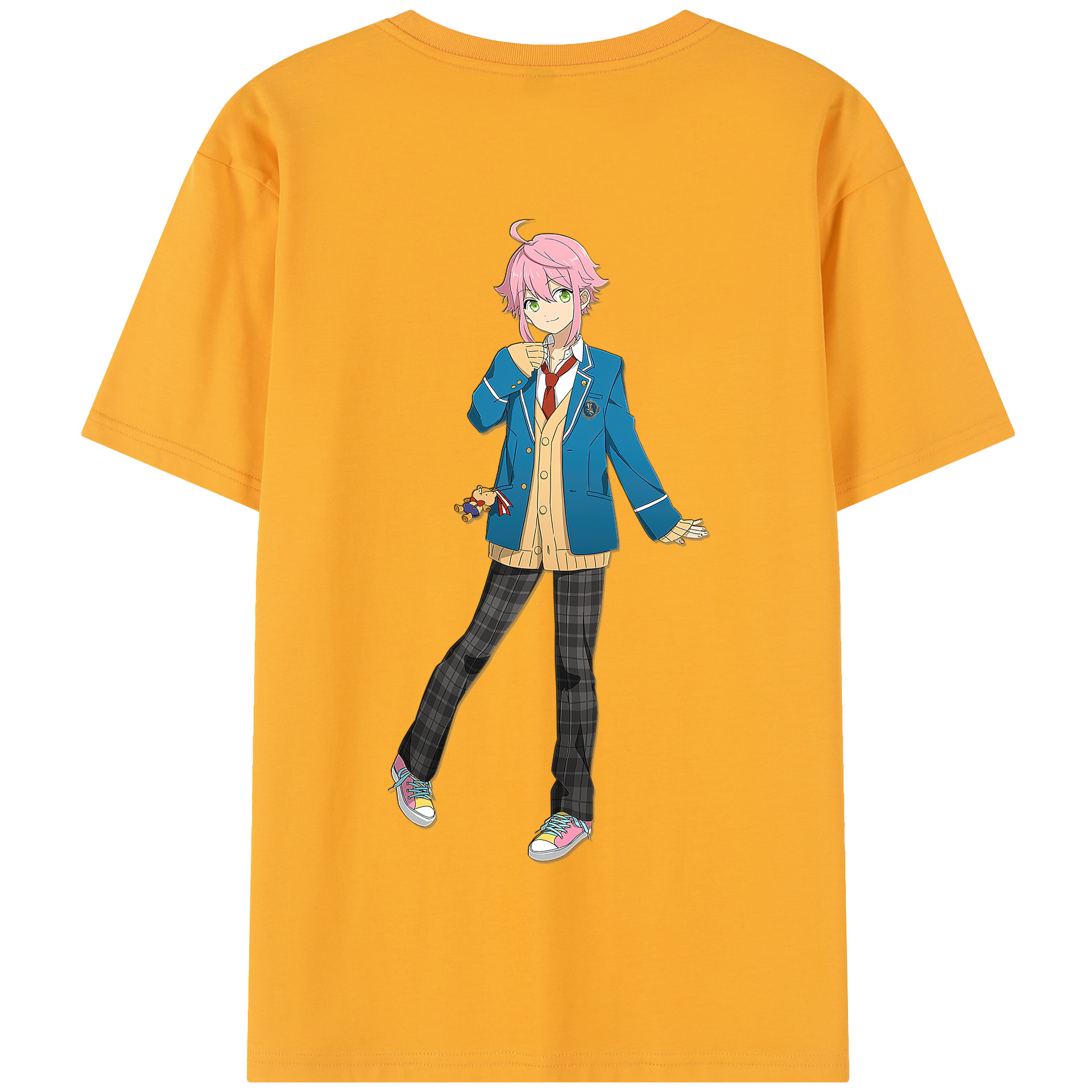 （画像用） あんさんぶるスターズ! Ensemble Stars 綿100％半袖Tシャツ（背面プリント）